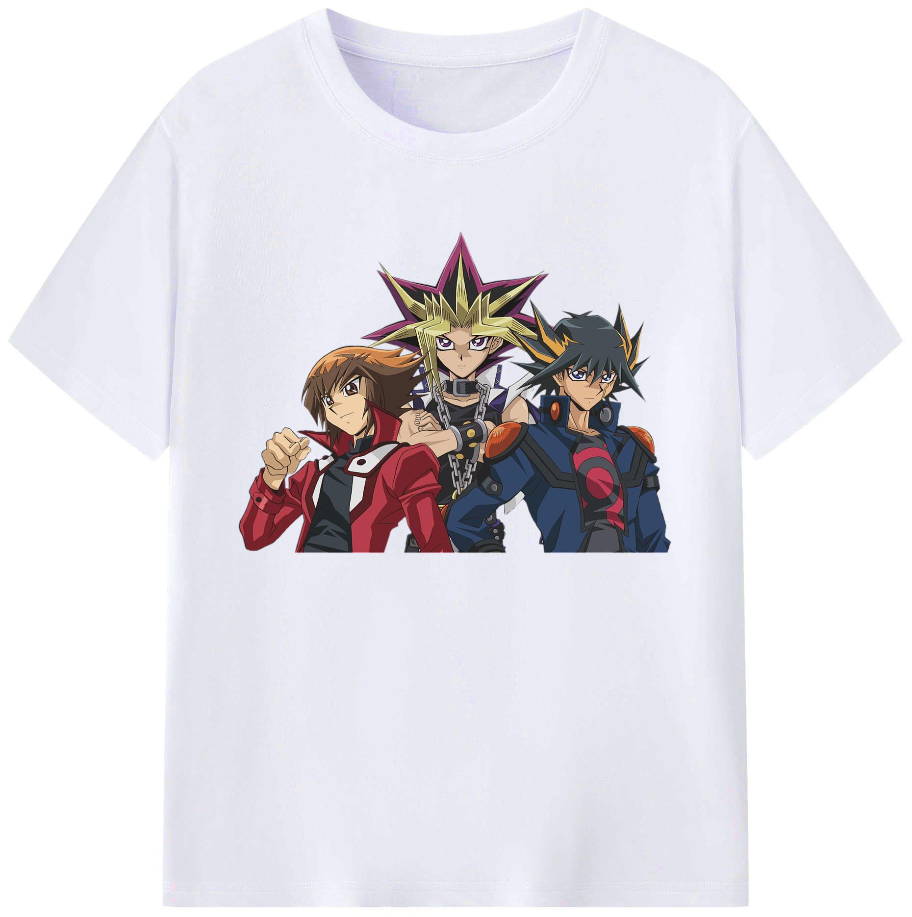 （画像用） 遊☆戯☆王 Yu-Gi-Oh! 綿100％ メンズ半袖Tシャツ｜肌触りやわらか＆通気性