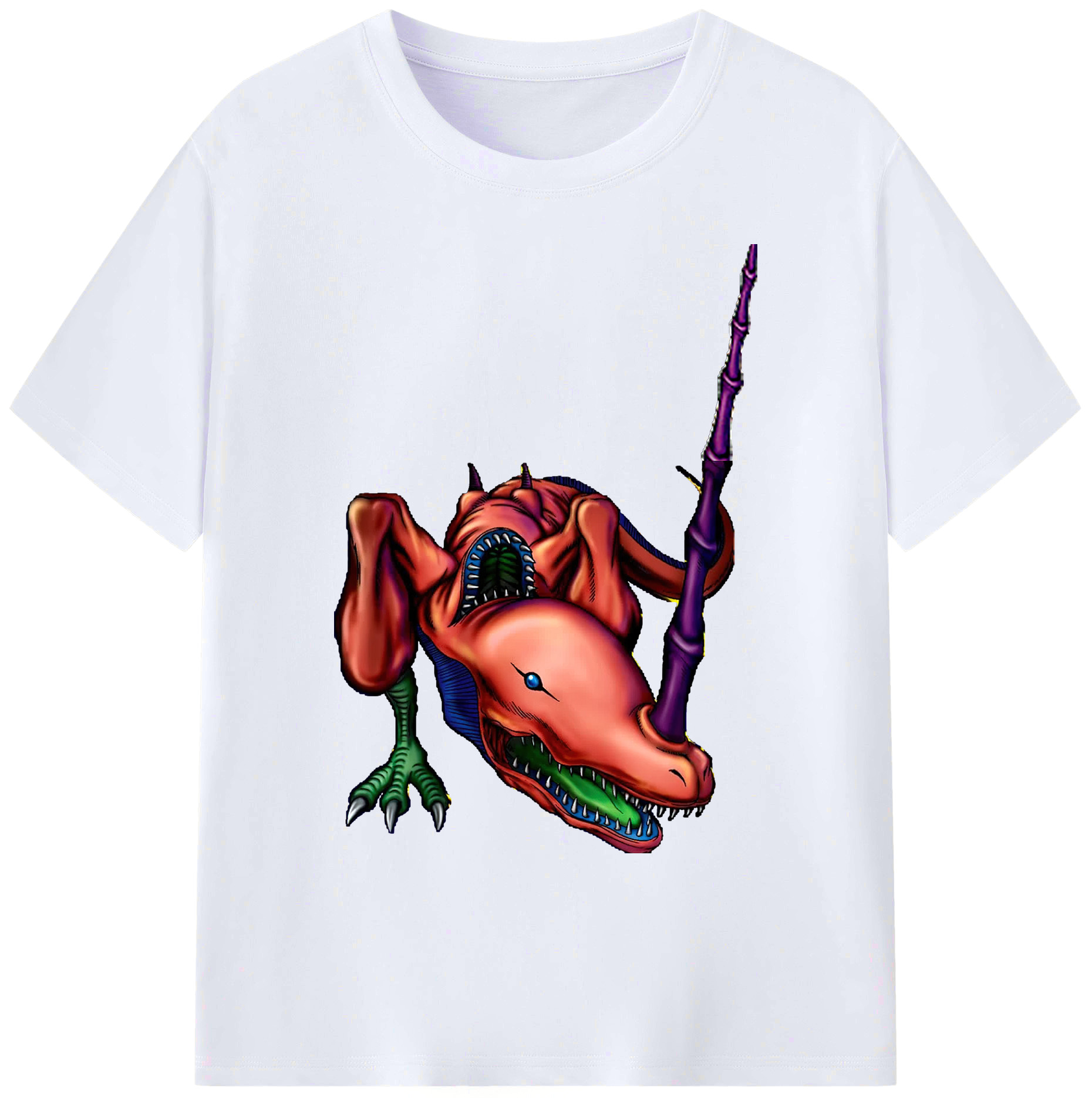 （画像用） 遊☆戯☆王 Yu-Gi-Oh! 綿100％ メンズ半袖Tシャツ｜肌触りやわらか＆通気性