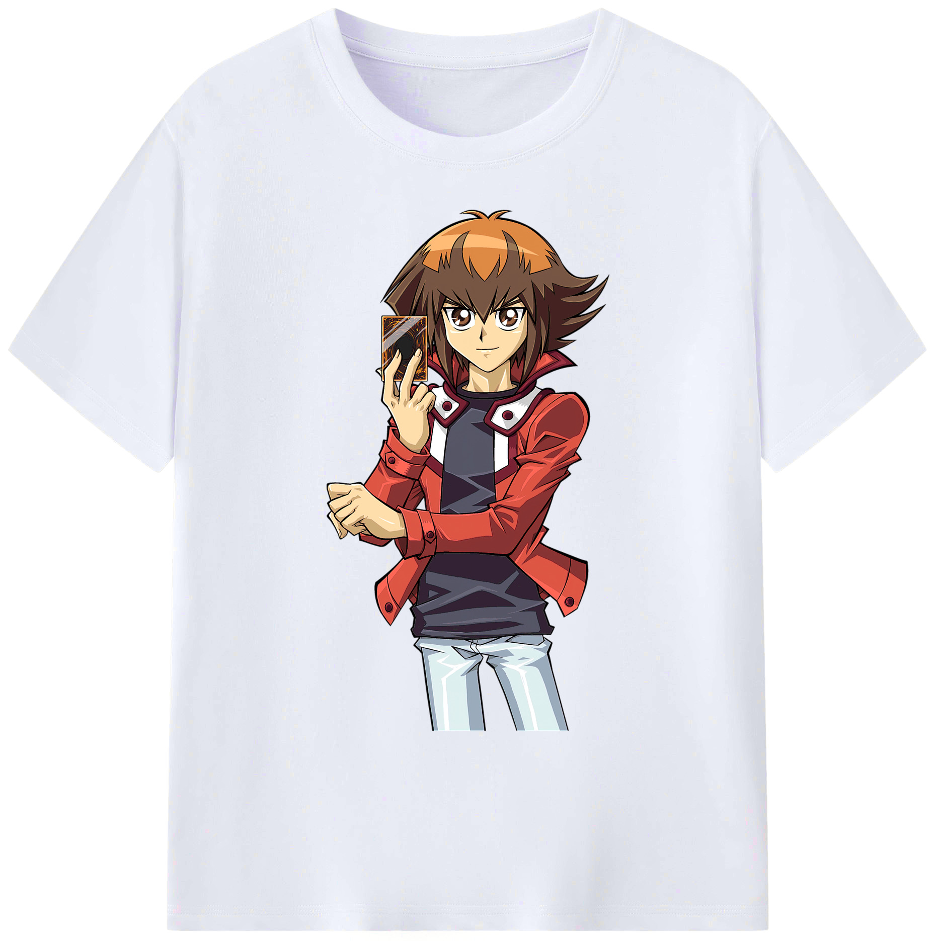 （画像用） 遊☆戯☆王 Yu-Gi-Oh! 綿100％ メンズ半袖Tシャツ｜肌触りやわらか＆通気性