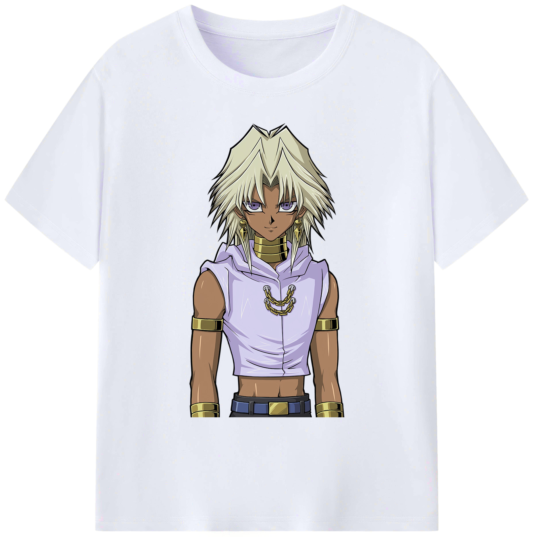 （画像用） 遊☆戯☆王 Yu-Gi-Oh! 綿100％ メンズ半袖Tシャツ｜肌触りやわらか＆通気性