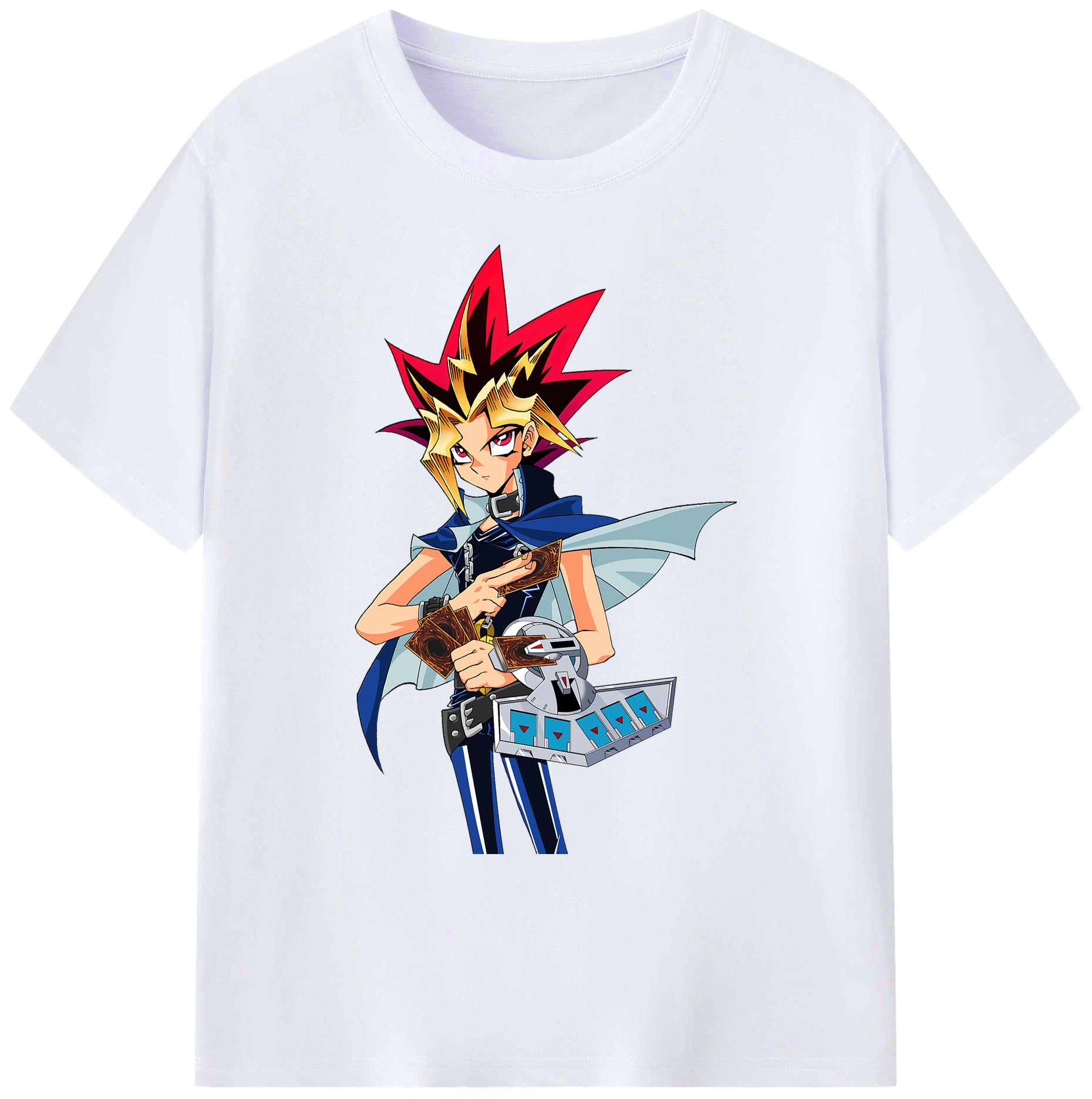 （画像用） 遊☆戯☆王 Yu-Gi-Oh! 綿100％ メンズ半袖Tシャツ｜肌触りやわらか＆通気性