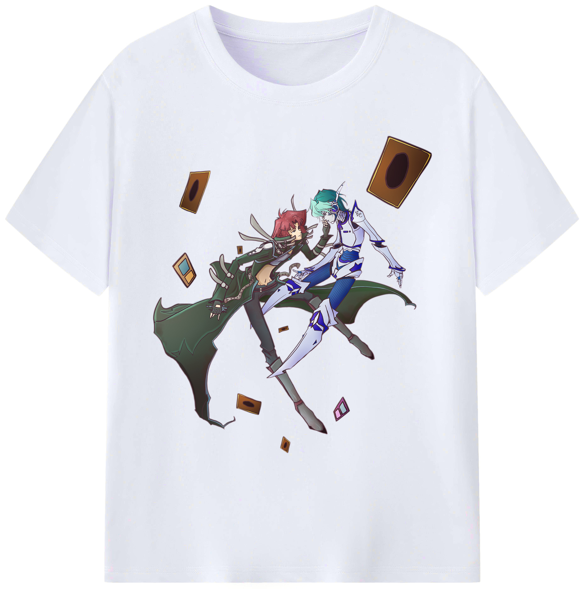 （画像用） 遊☆戯☆王 Yu-Gi-Oh! 綿100％ メンズ半袖Tシャツ｜肌触りやわらか＆通気性