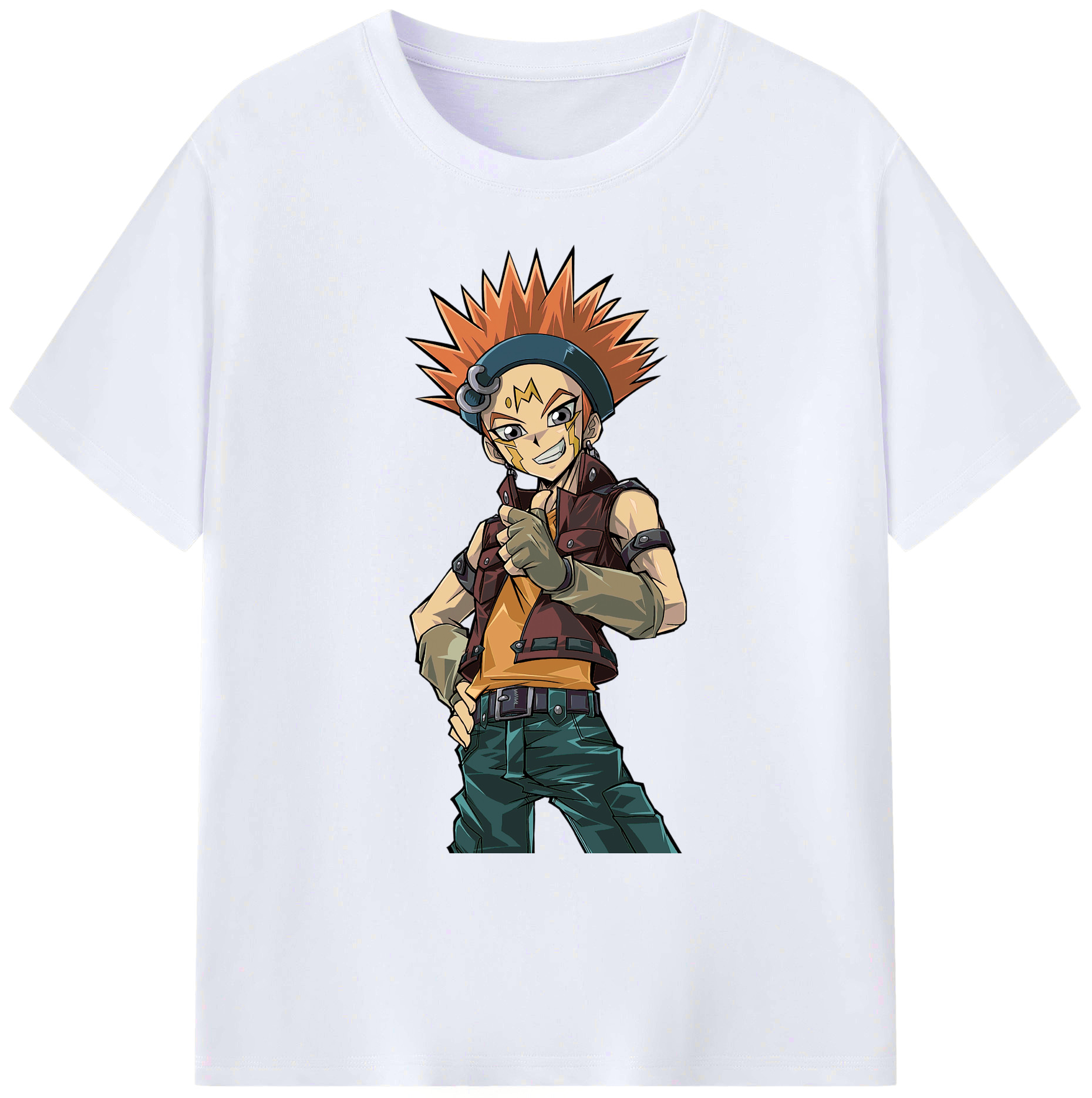 （画像用） 遊☆戯☆王 Yu-Gi-Oh! 綿100％ メンズ半袖Tシャツ｜肌触りやわらか＆通気性