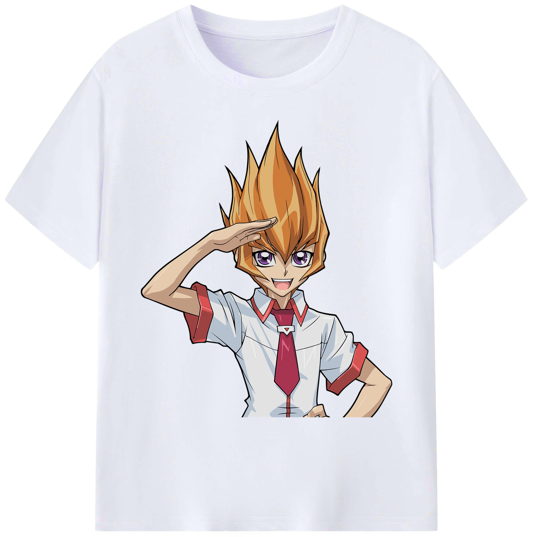 （画像用） 遊☆戯☆王 Yu-Gi-Oh! 綿100％ メンズ半袖Tシャツ｜肌触りやわらか＆通気性