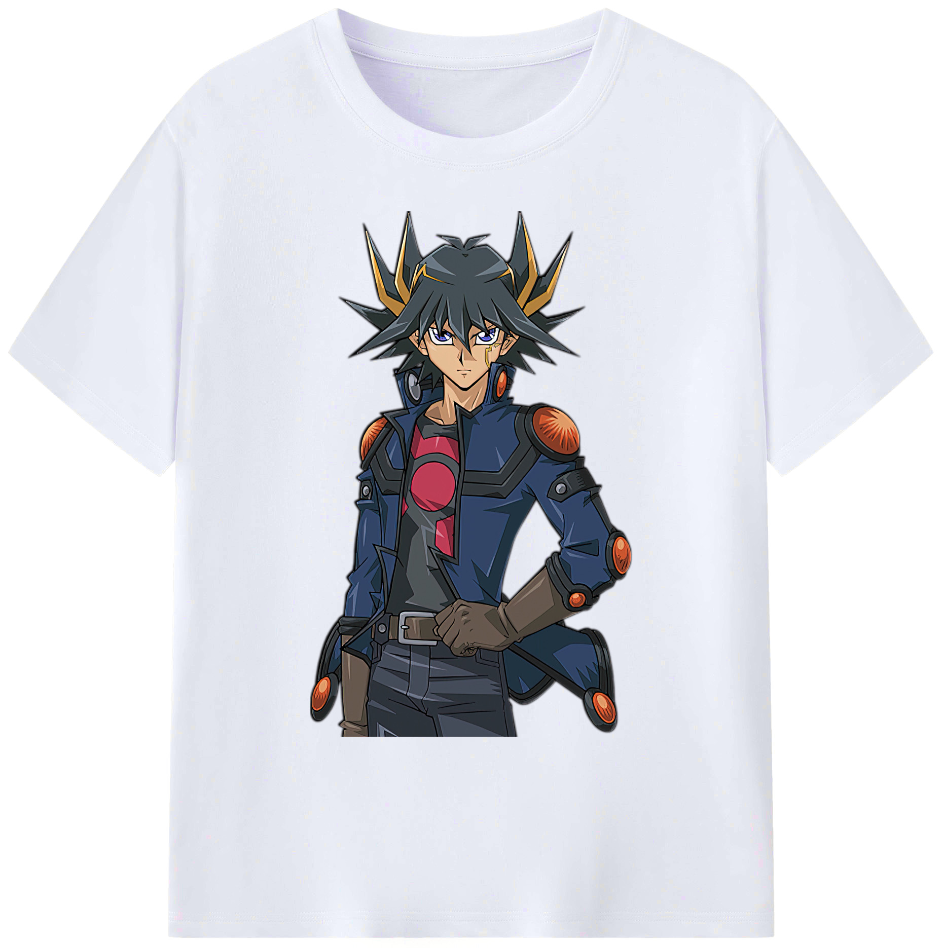 （画像用） 遊☆戯☆王 Yu-Gi-Oh! 綿100％ メンズ半袖Tシャツ｜肌触りやわらか＆通気性
