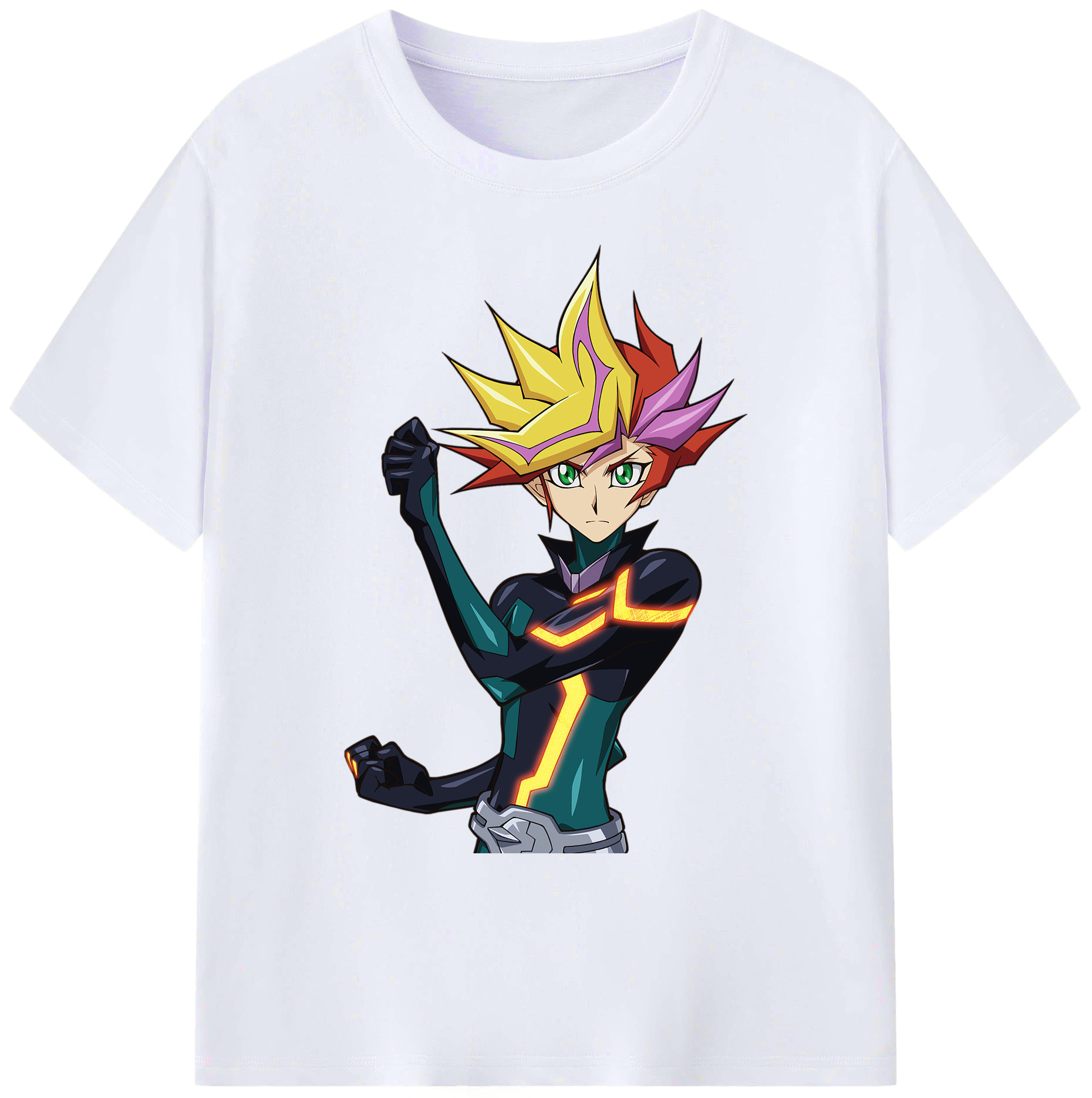 （画像用） 遊☆戯☆王 Yu-Gi-Oh! 綿100％ メンズ半袖Tシャツ｜肌触りやわらか＆通気性