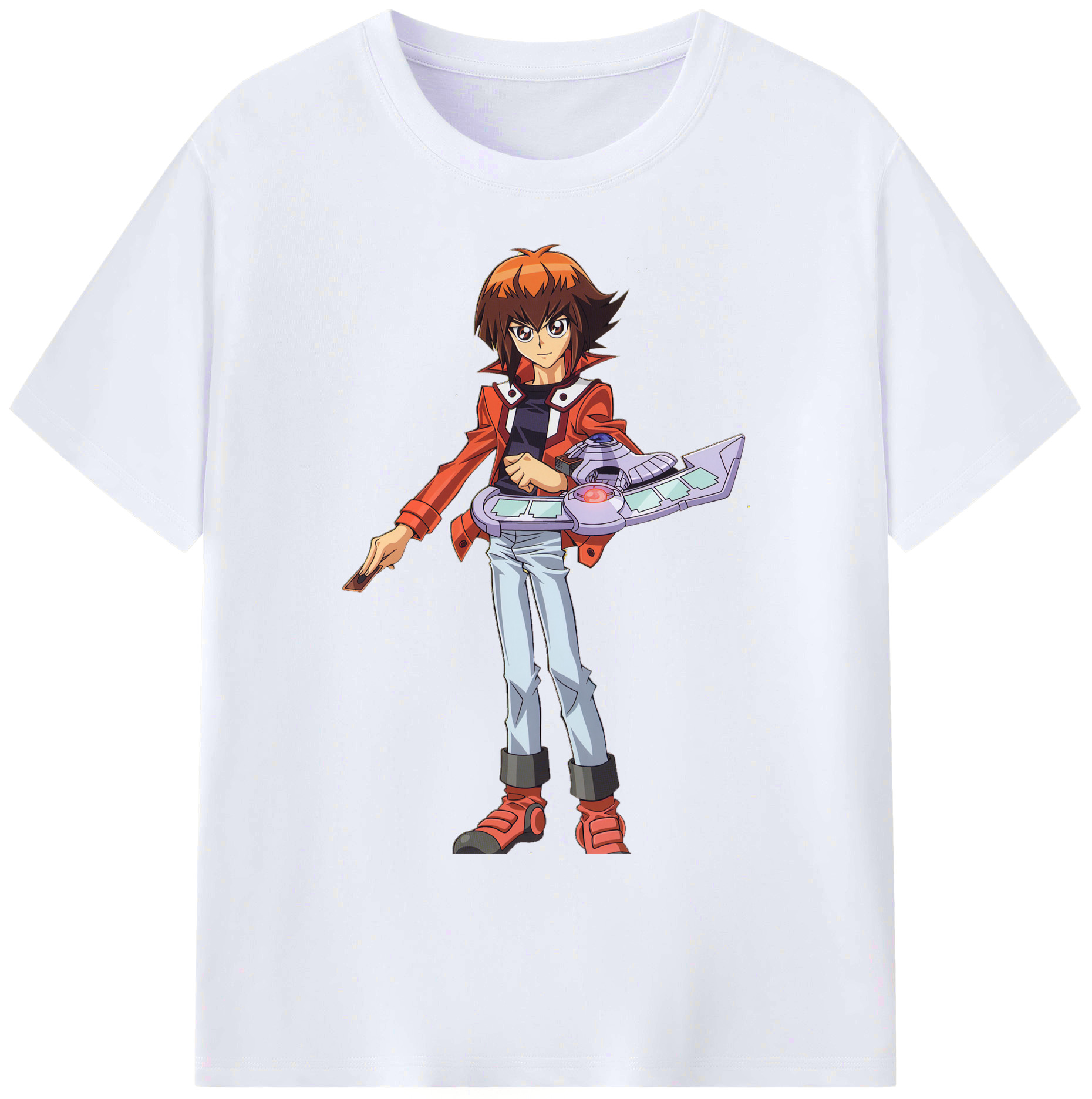 （画像用） 遊☆戯☆王 Yu-Gi-Oh! 綿100％ メンズ半袖Tシャツ｜肌触りやわらか＆通気性