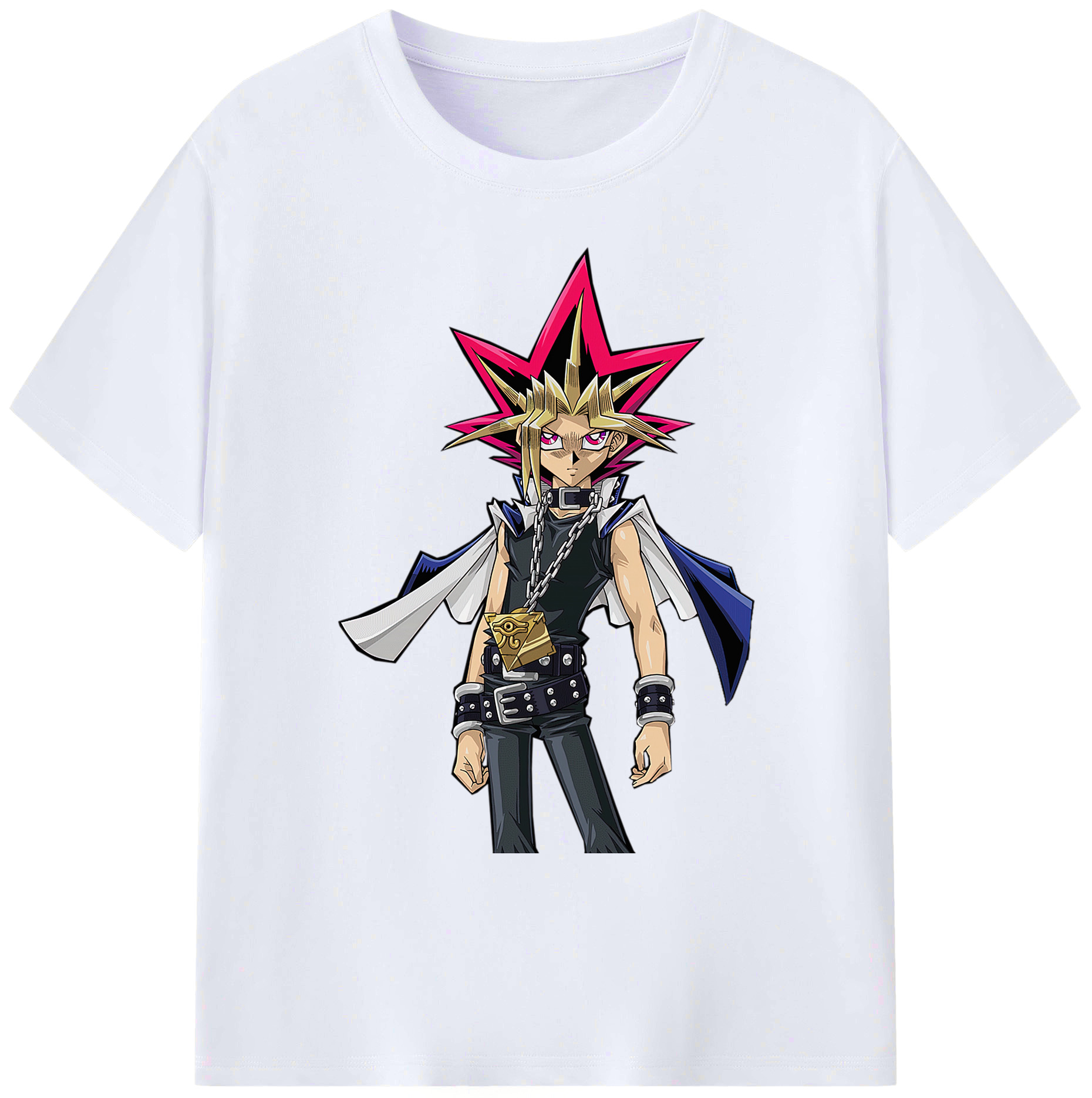 （画像用） 遊☆戯☆王 Yu-Gi-Oh! 綿100％ メンズ半袖Tシャツ｜肌触りやわらか＆通気性