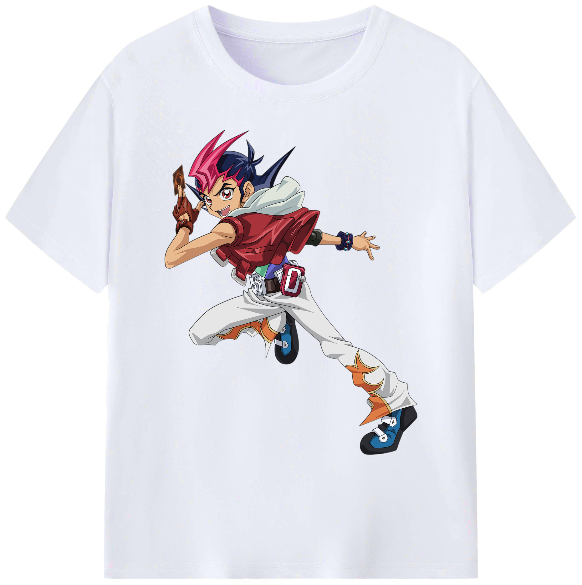 （画像用） 遊☆戯☆王 Yu-Gi-Oh! 綿100％ メンズ半袖Tシャツ｜肌触りやわらか＆通気性
