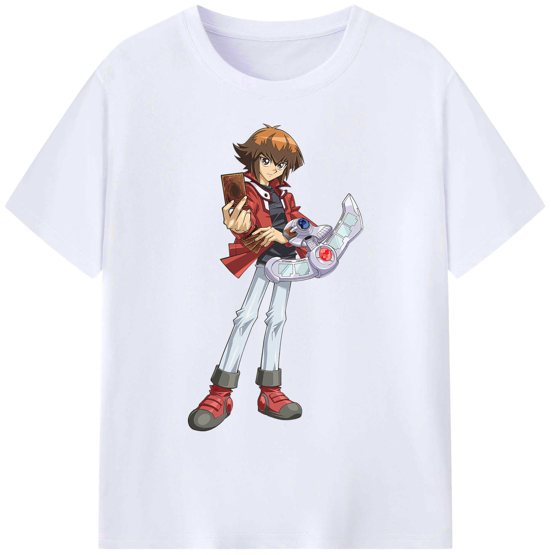 （画像用） 遊☆戯☆王 Yu-Gi-Oh! 綿100％ メンズ半袖Tシャツ｜肌触りやわらか＆通気性
