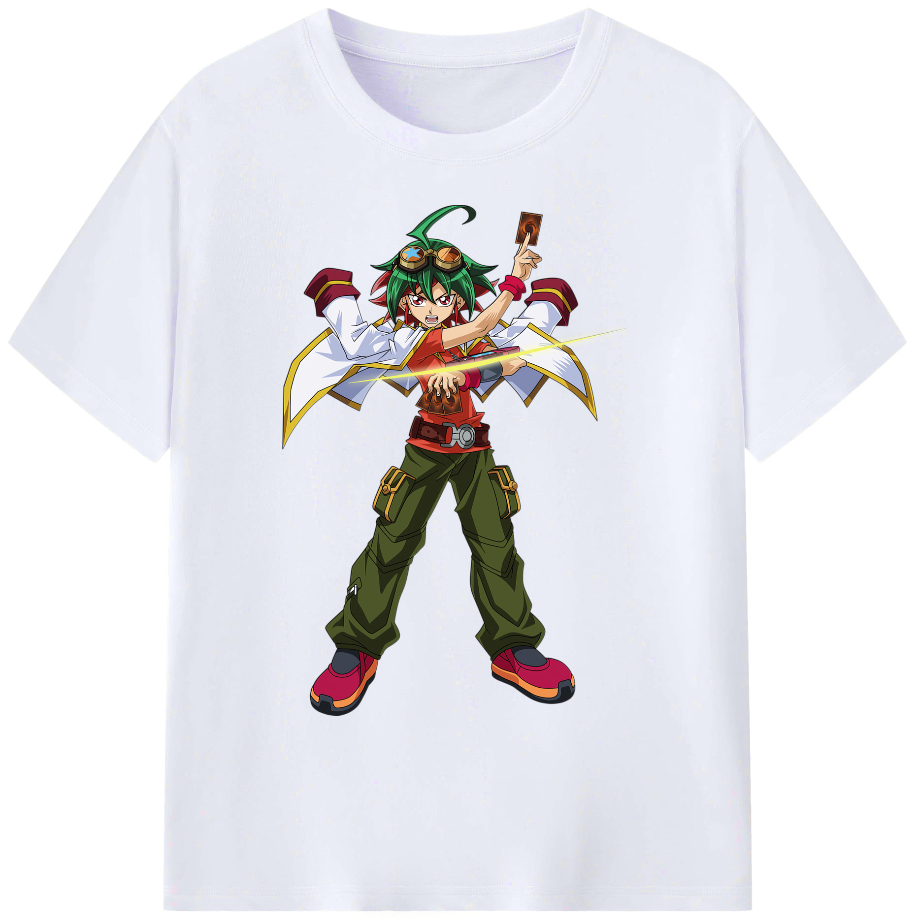 （画像用） 遊☆戯☆王 Yu-Gi-Oh! 綿100％ メンズ半袖Tシャツ｜肌触りやわらか＆通気性