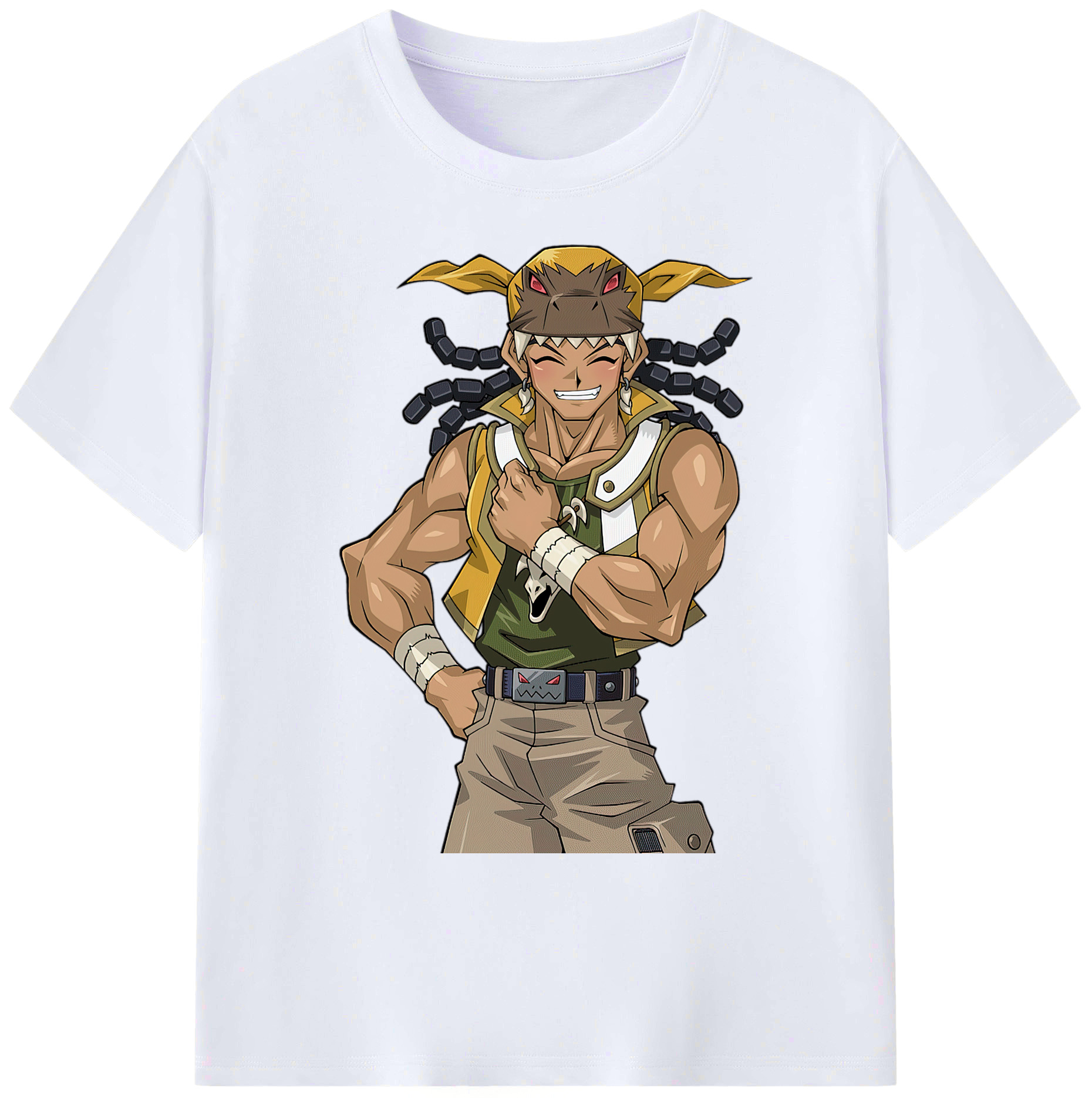 （画像用） 遊☆戯☆王 Yu-Gi-Oh! 綿100％ メンズ半袖Tシャツ｜肌触りやわらか＆通気性