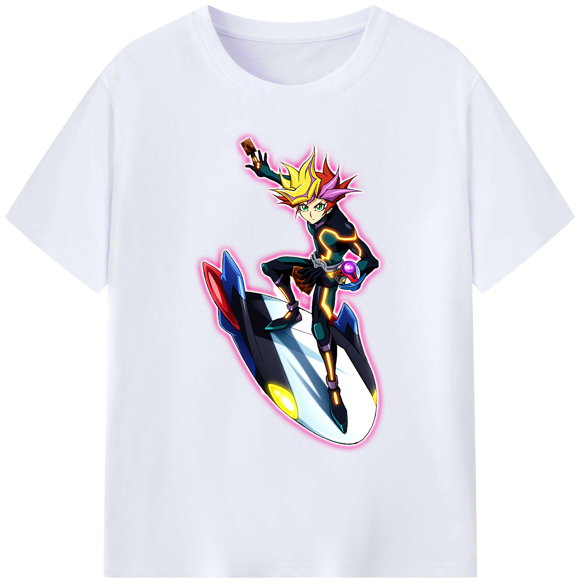 （画像用） 遊☆戯☆王 Yu-Gi-Oh! 綿100％ メンズ半袖Tシャツ｜肌触りやわらか＆通気性