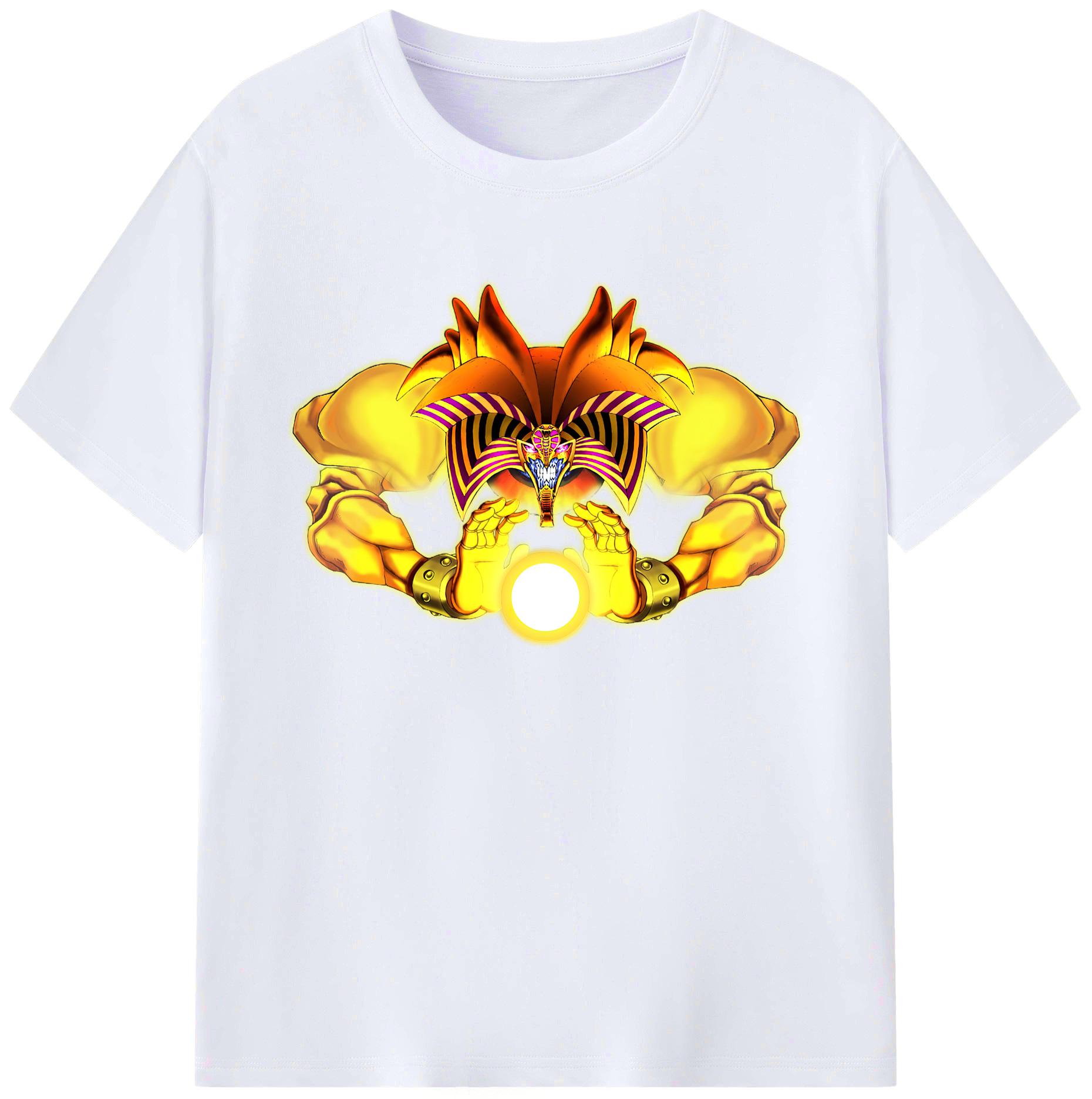 （画像用） 遊☆戯☆王 Yu-Gi-Oh! 綿100％ メンズ半袖Tシャツ｜肌触りやわらか＆通気性