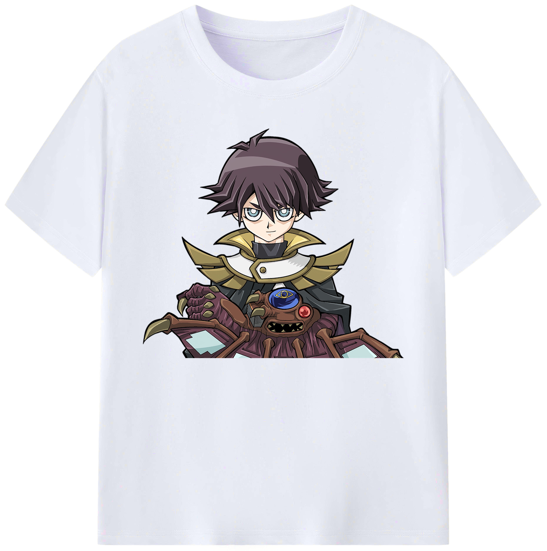 （画像用） 遊☆戯☆王 Yu-Gi-Oh! 綿100％ メンズ半袖Tシャツ｜肌触りやわらか＆通気性