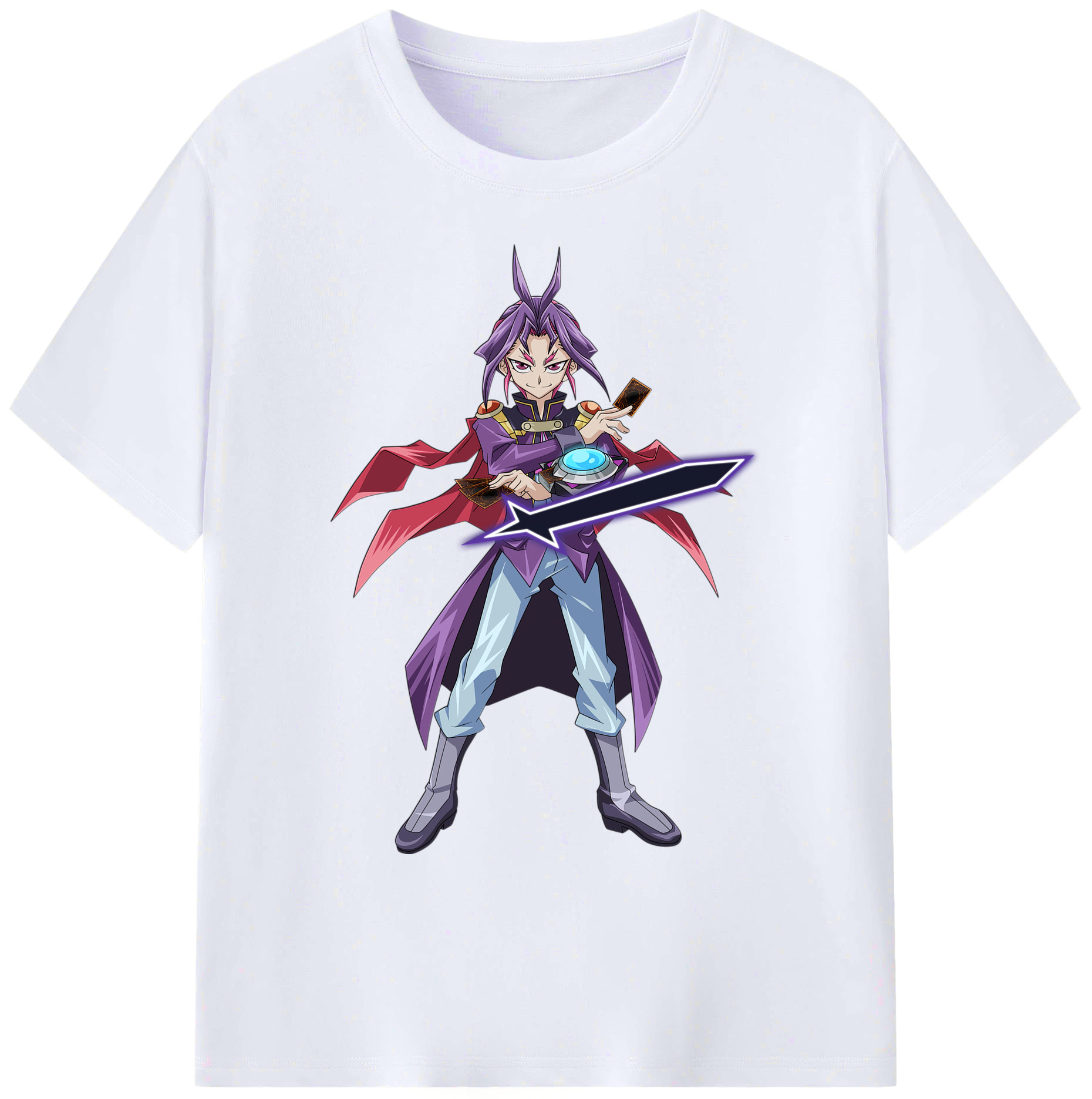 （画像用） 遊☆戯☆王 Yu-Gi-Oh! 綿100％ メンズ半袖Tシャツ｜肌触りやわらか＆通気性