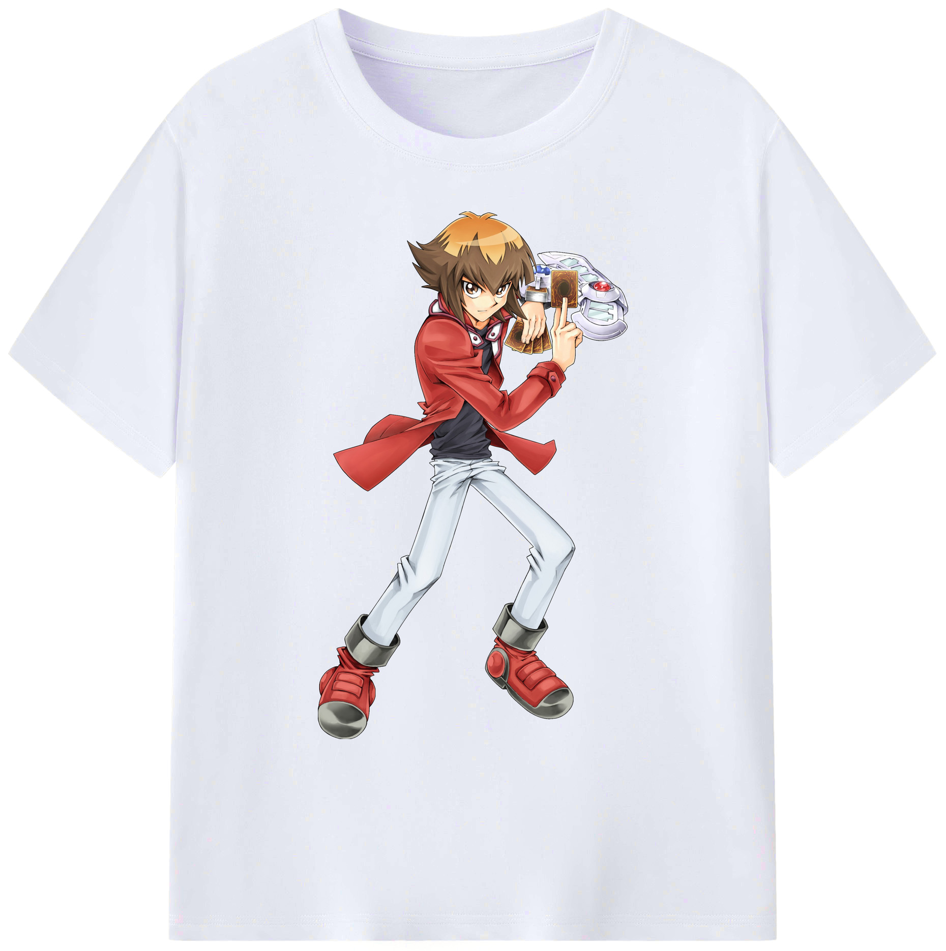 （画像用） 遊☆戯☆王 Yu-Gi-Oh! 綿100％ メンズ半袖Tシャツ｜肌触りやわらか＆通気性