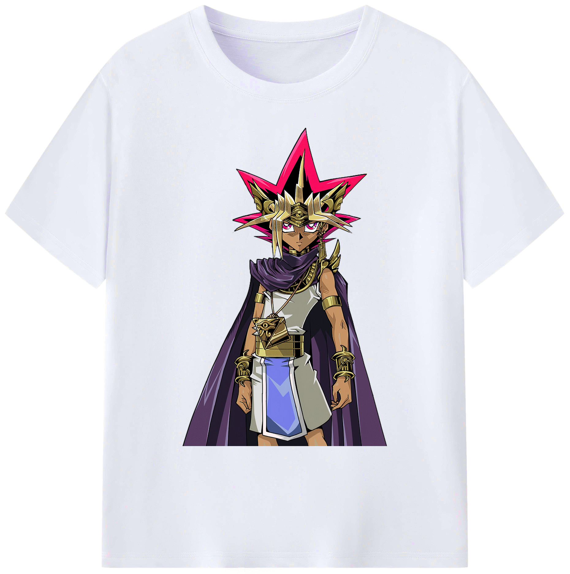 （画像用） 遊☆戯☆王 Yu-Gi-Oh! 綿100％ メンズ半袖Tシャツ｜肌触りやわらか＆通気性