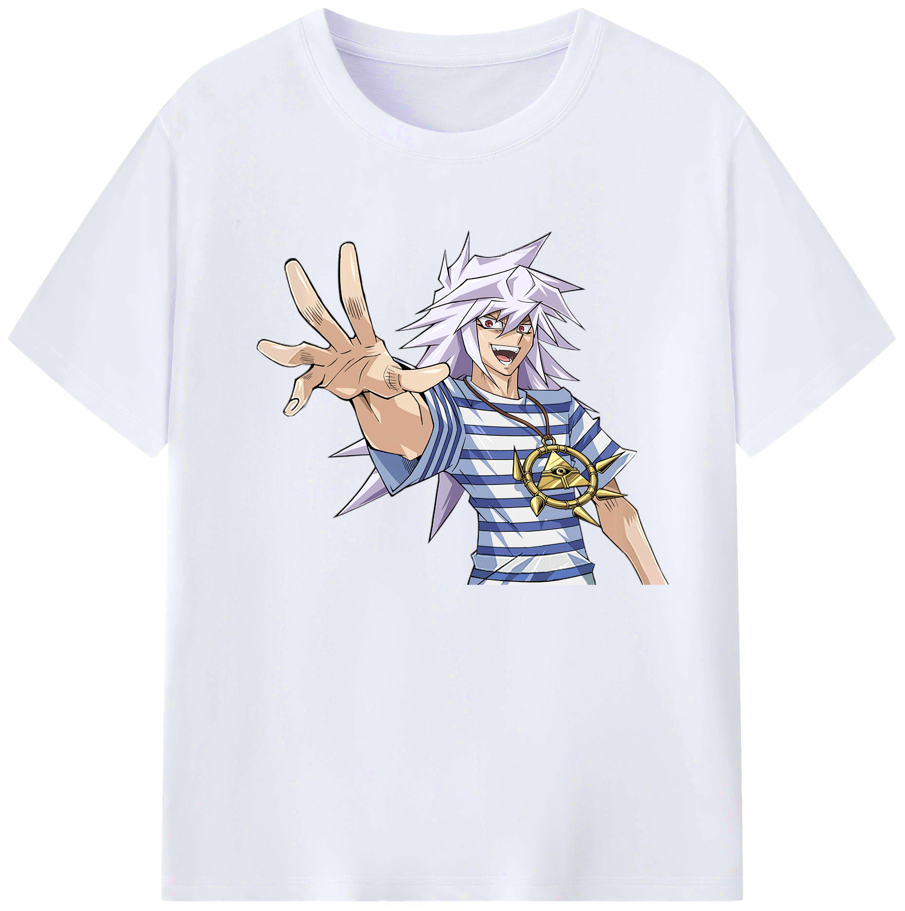 （画像用） 遊☆戯☆王 Yu-Gi-Oh! 綿100％ メンズ半袖Tシャツ｜肌触りやわらか＆通気性