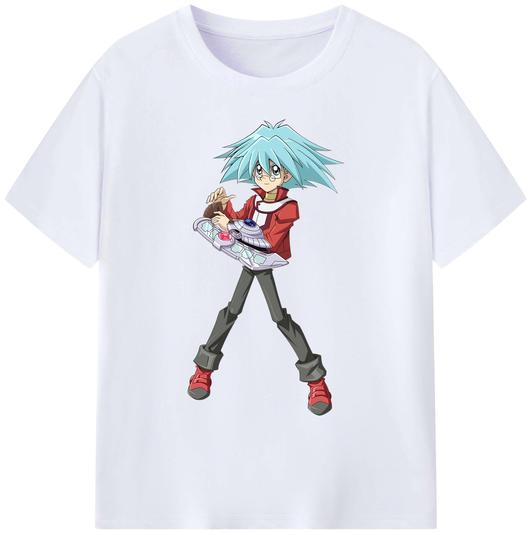 （画像用） 遊☆戯☆王 Yu-Gi-Oh! 綿100％ メンズ半袖Tシャツ｜肌触りやわらか＆通気性