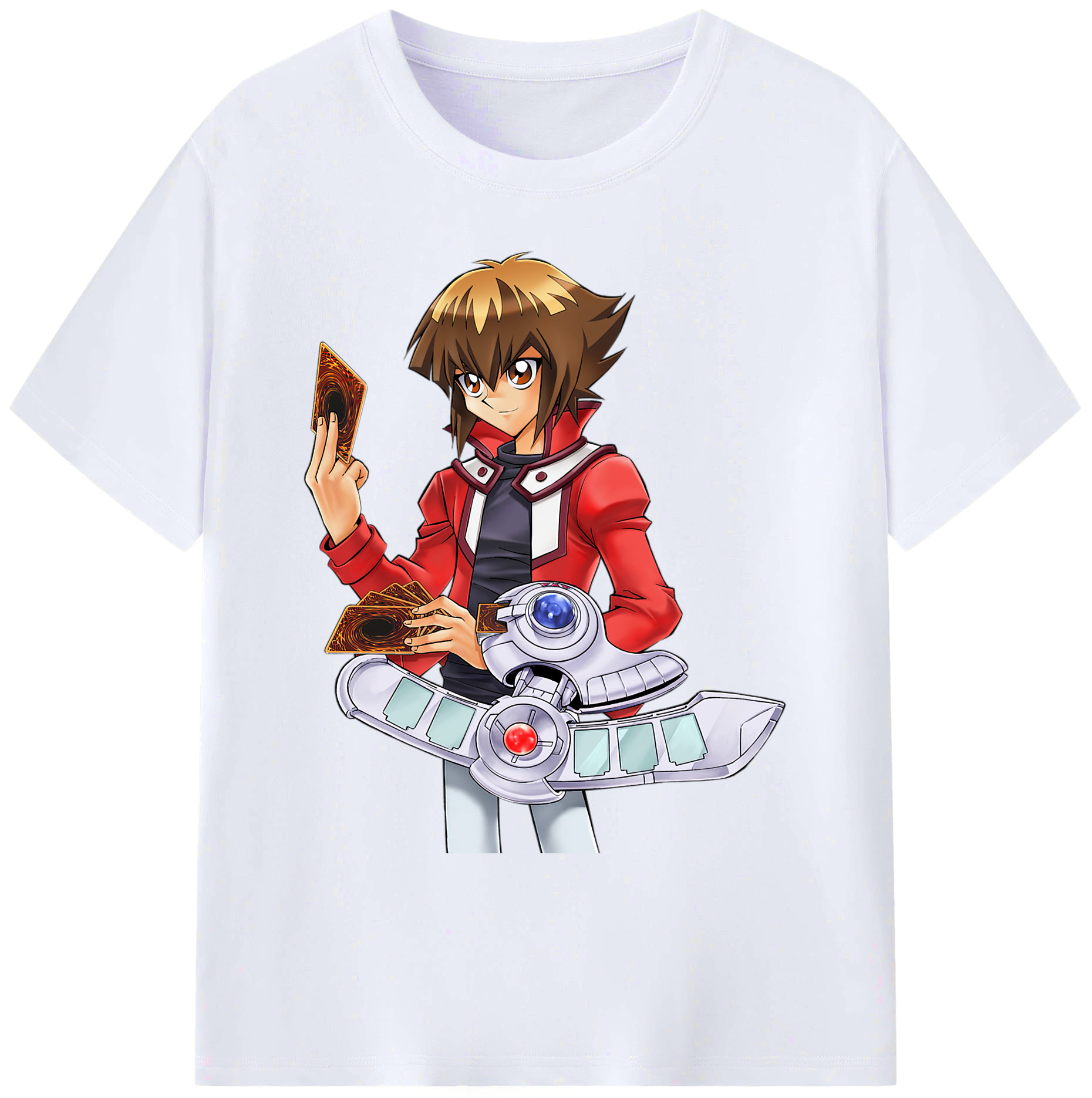 （画像用） 遊☆戯☆王 Yu-Gi-Oh! 綿100％ メンズ半袖Tシャツ｜肌触りやわらか＆通気性