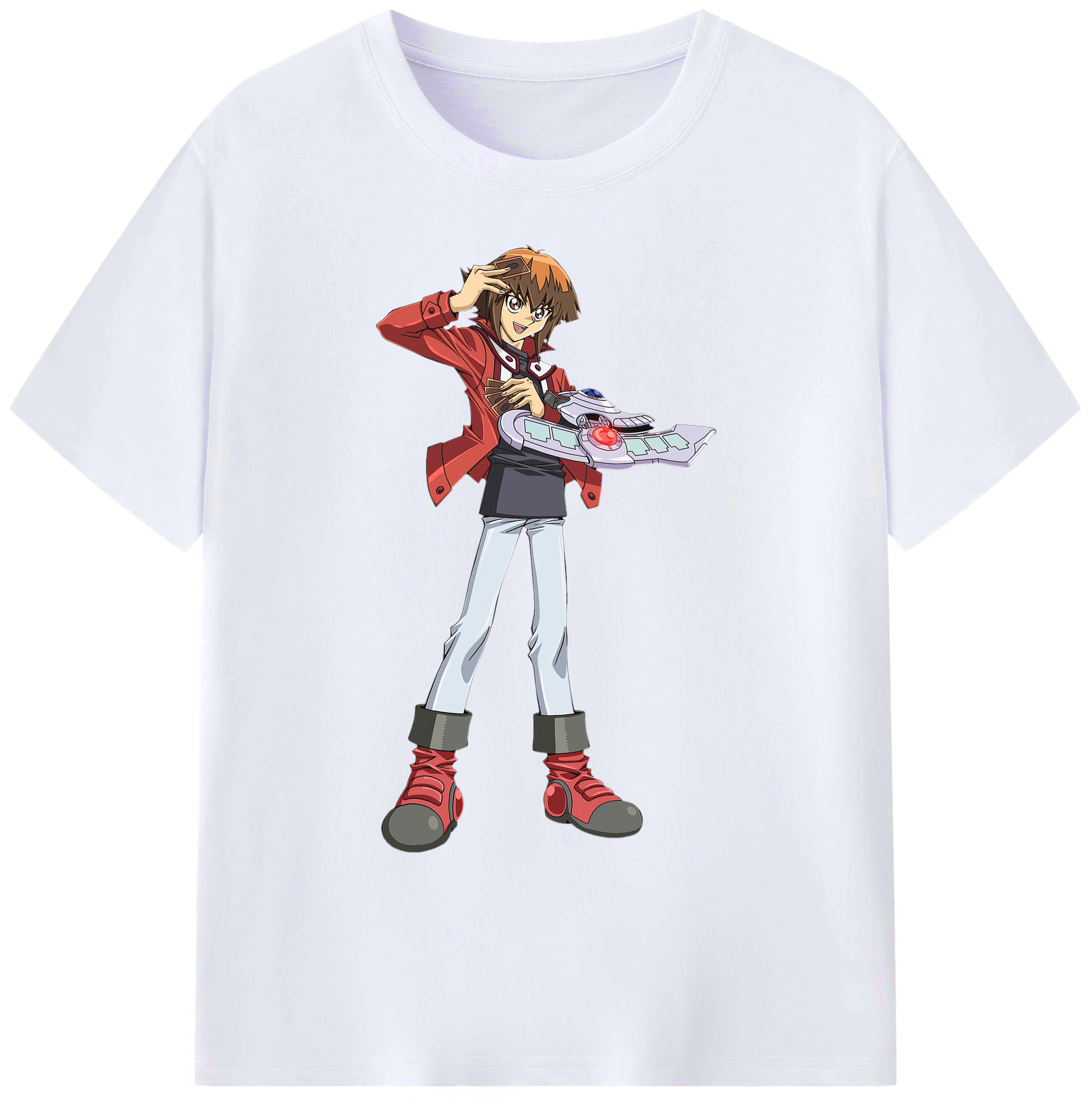 （画像用） 遊☆戯☆王 Yu-Gi-Oh! 綿100％ メンズ半袖Tシャツ｜肌触りやわらか＆通気性