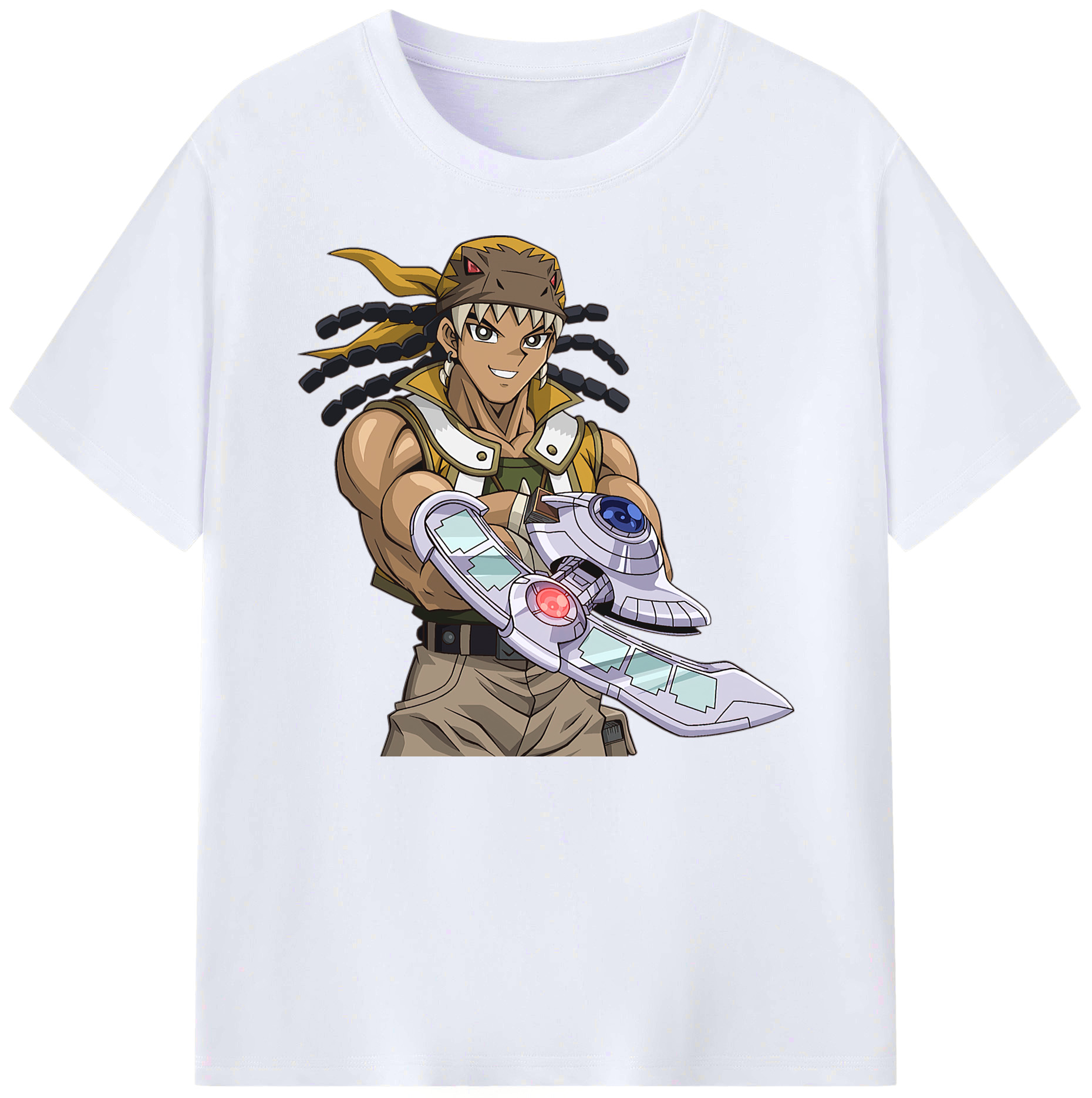 （画像用） 遊☆戯☆王 Yu-Gi-Oh! 綿100％ メンズ半袖Tシャツ｜肌触りやわらか＆通気性