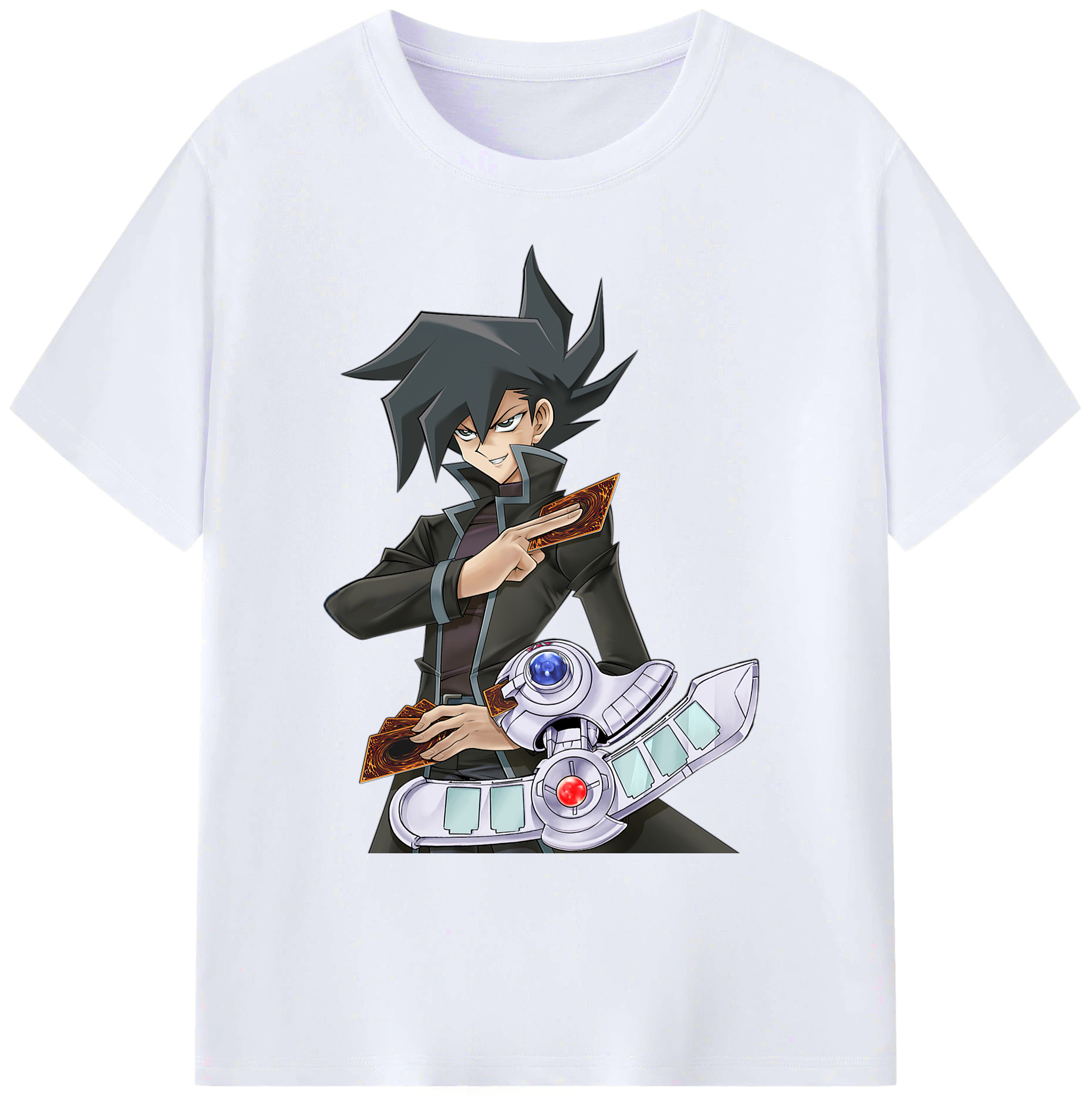 （画像用） 遊☆戯☆王 Yu-Gi-Oh! 綿100％ メンズ半袖Tシャツ｜肌触りやわらか＆通気性
