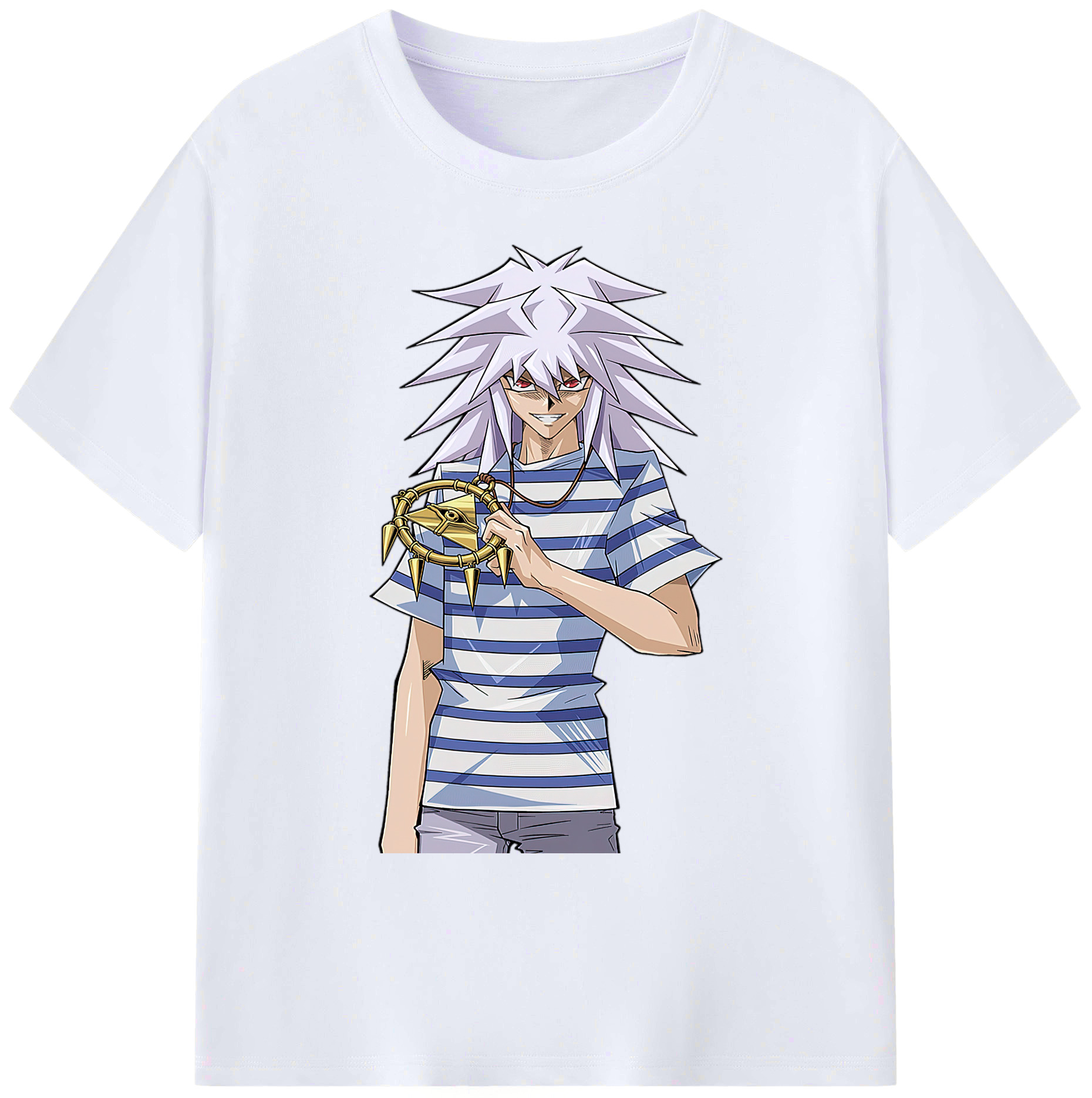 （画像用） 遊☆戯☆王 Yu-Gi-Oh! 綿100％ メンズ半袖Tシャツ｜肌触りやわらか＆通気性