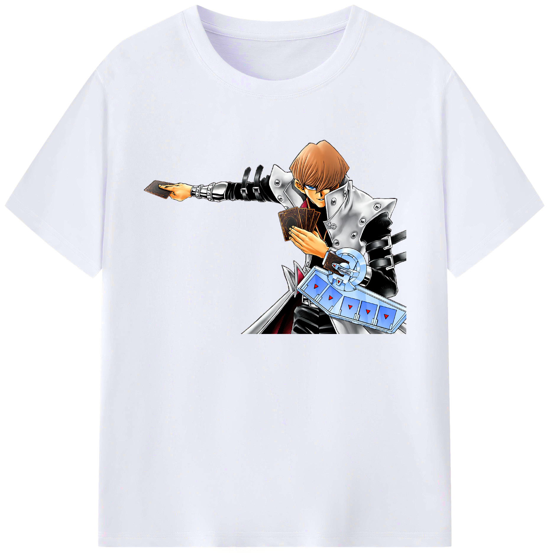 （画像用） 遊☆戯☆王 Yu-Gi-Oh! 綿100％ メンズ半袖Tシャツ｜肌触りやわらか＆通気性