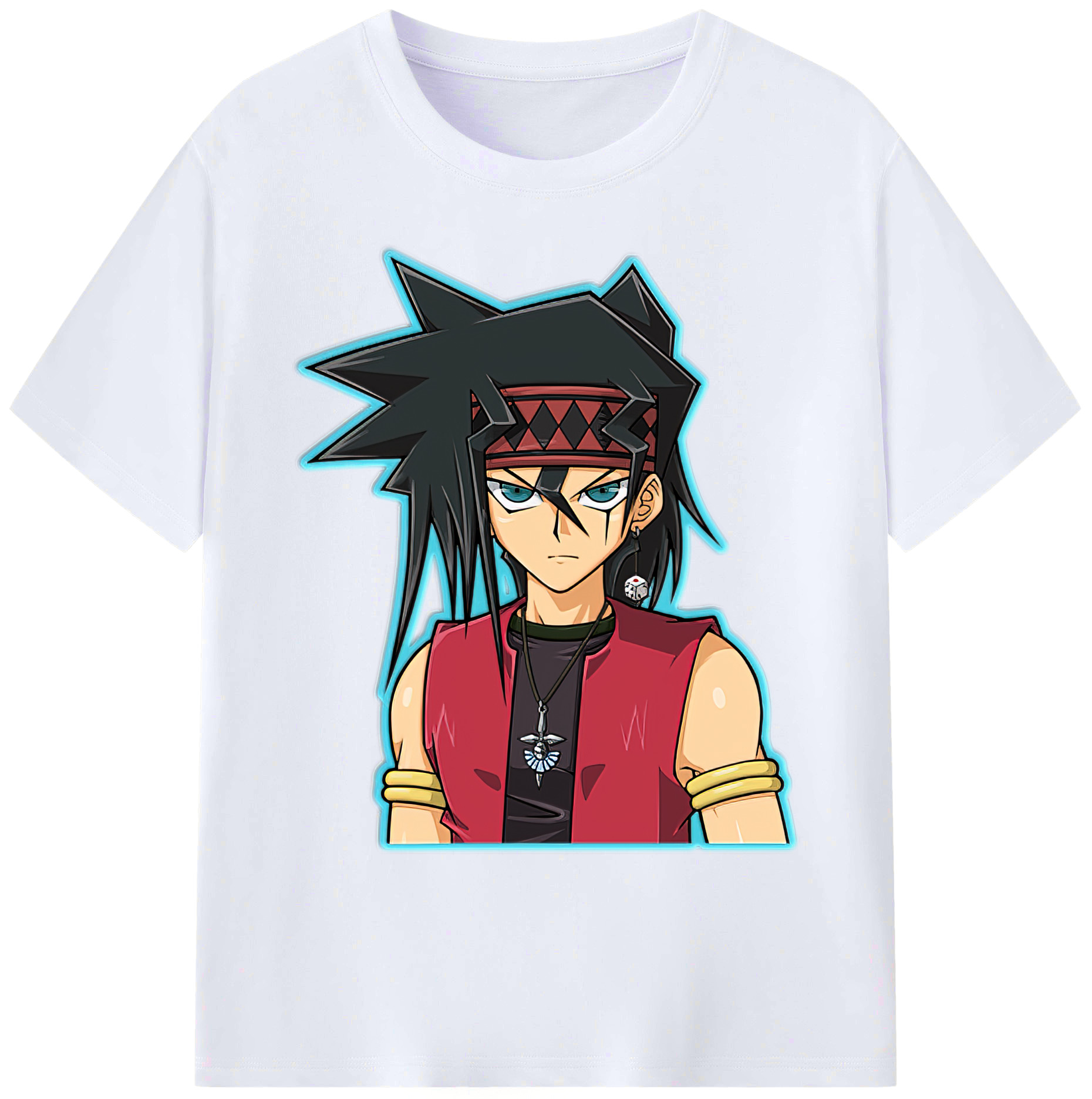 （画像用） 遊☆戯☆王 Yu-Gi-Oh! 綿100％ メンズ半袖Tシャツ｜肌触りやわらか＆通気性