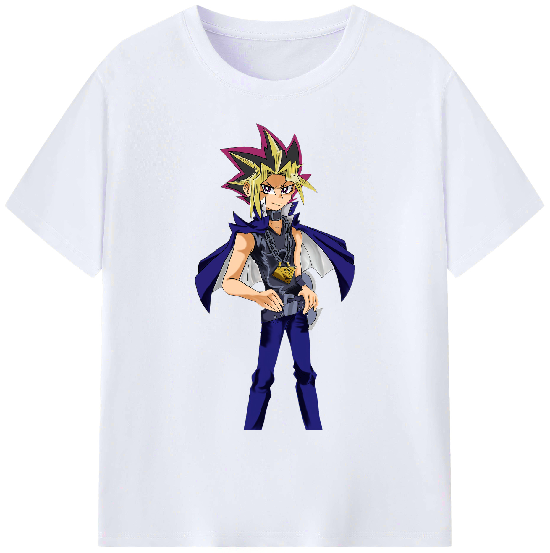 （画像用） 遊☆戯☆王 Yu-Gi-Oh! 綿100％ メンズ半袖Tシャツ｜肌触りやわらか＆通気性