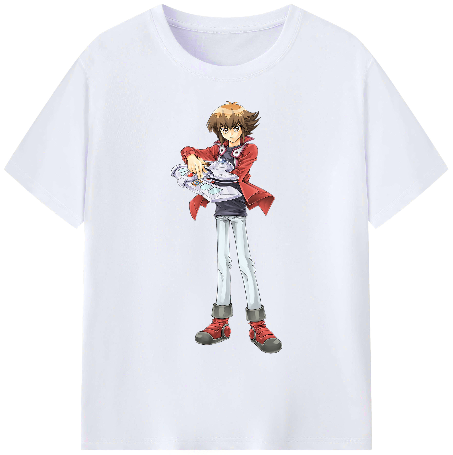 （画像用） 遊☆戯☆王 Yu-Gi-Oh! 綿100％ メンズ半袖Tシャツ｜肌触りやわらか＆通気性