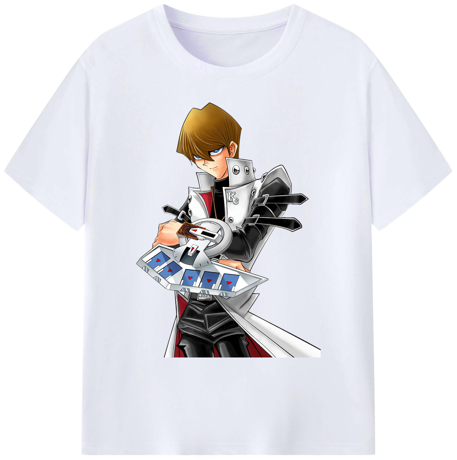 （画像用） 遊☆戯☆王 Yu-Gi-Oh! 綿100％ メンズ半袖Tシャツ｜肌触りやわらか＆通気性