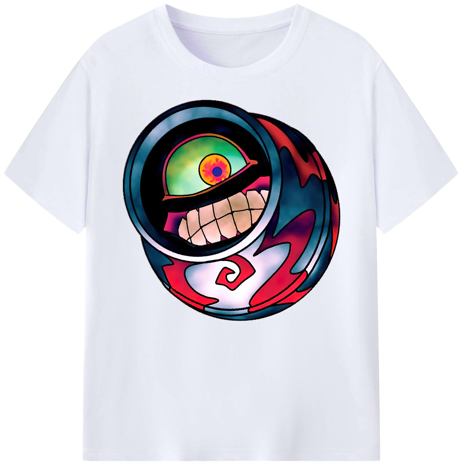 （画像用） 遊☆戯☆王 Yu-Gi-Oh! 綿100％ メンズ半袖Tシャツ｜肌触りやわらか＆通気性