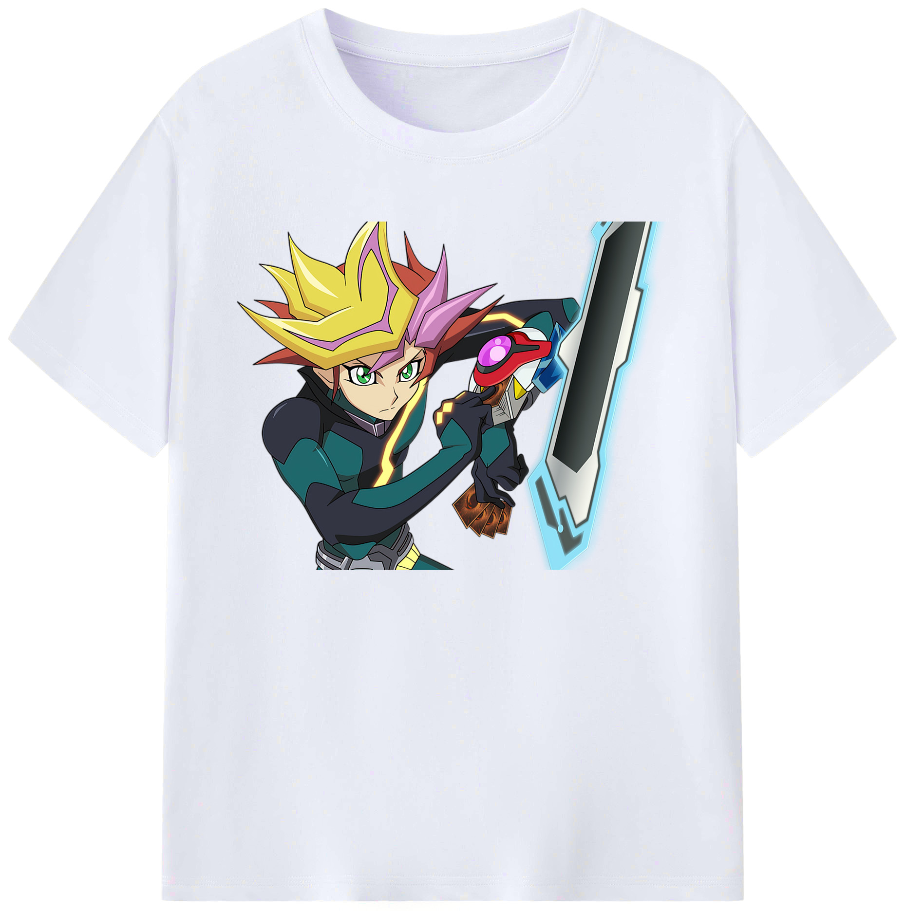 （画像用） 遊☆戯☆王 Yu-Gi-Oh! 綿100％ メンズ半袖Tシャツ｜肌触りやわらか＆通気性