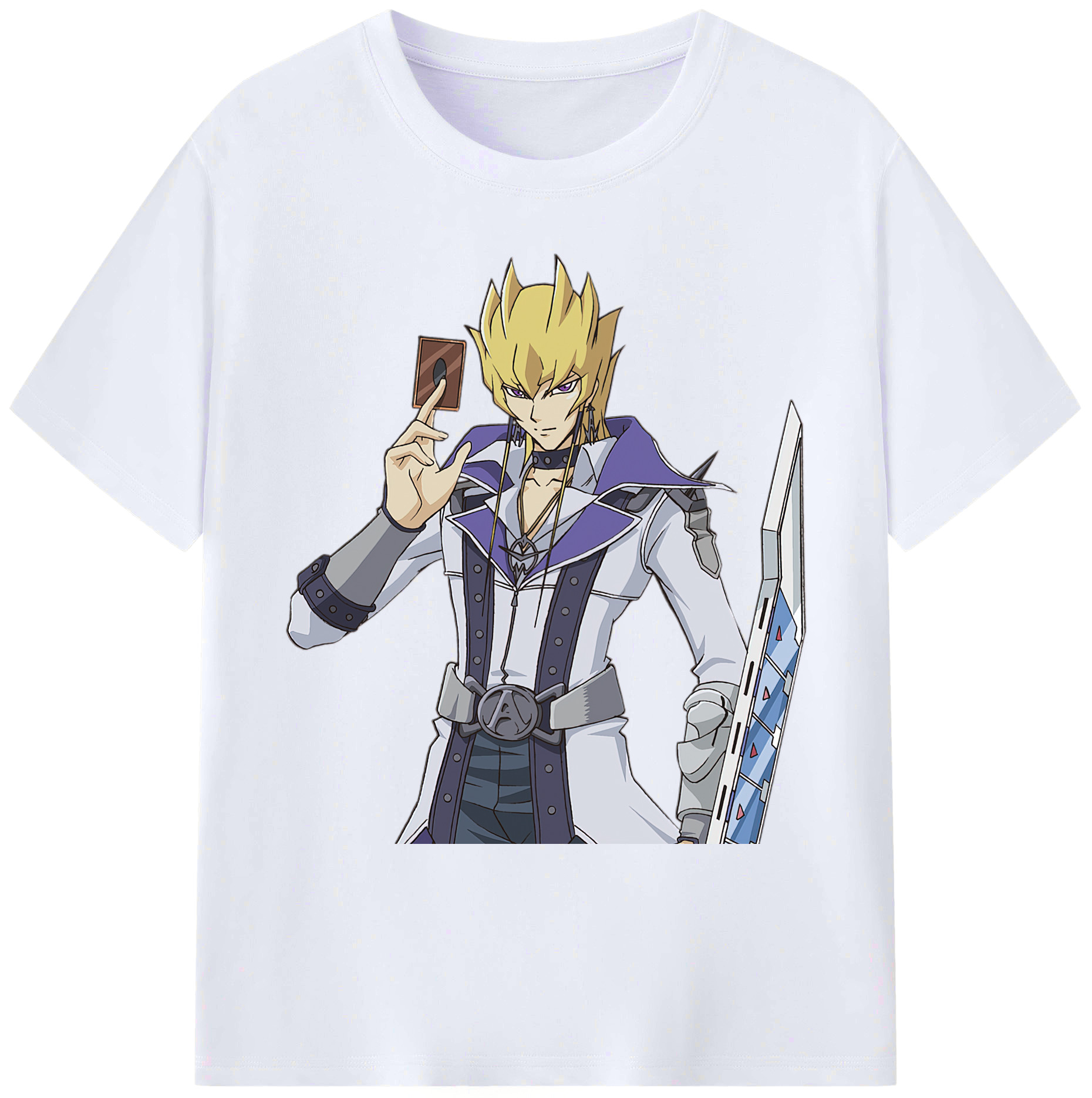 （画像用） 遊☆戯☆王 Yu-Gi-Oh! 綿100％ メンズ半袖Tシャツ｜肌触りやわらか＆通気性