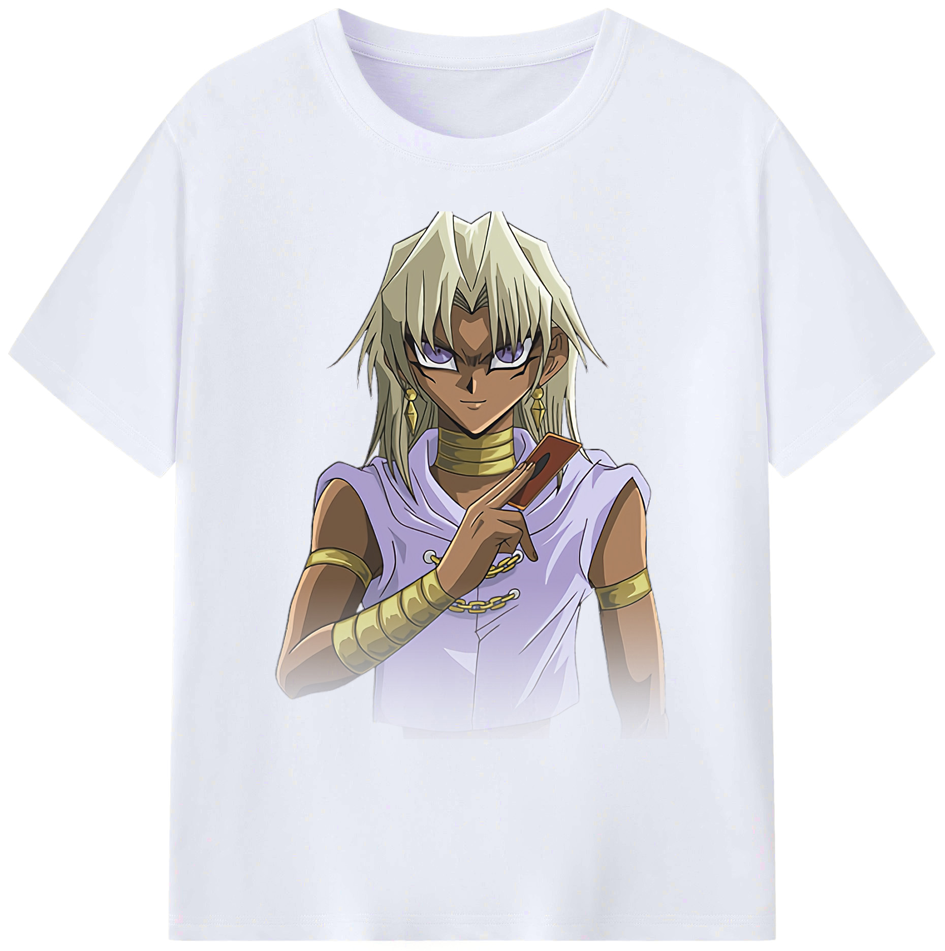（画像用） 遊☆戯☆王 Yu-Gi-Oh! 綿100％ メンズ半袖Tシャツ｜肌触りやわらか＆通気性