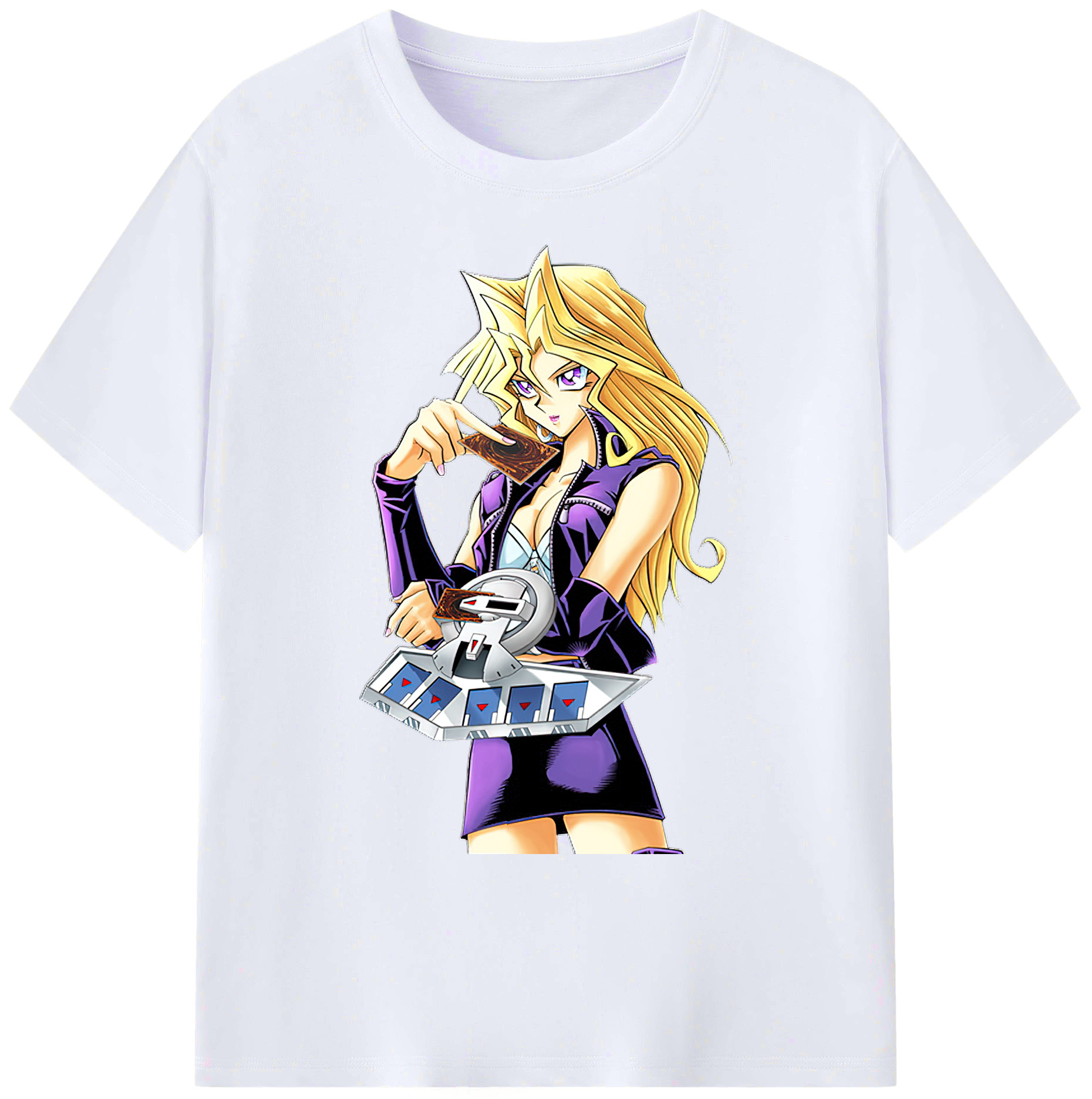 （画像用） 遊☆戯☆王 Yu-Gi-Oh! 綿100％ メンズ半袖Tシャツ｜肌触りやわらか＆通気性