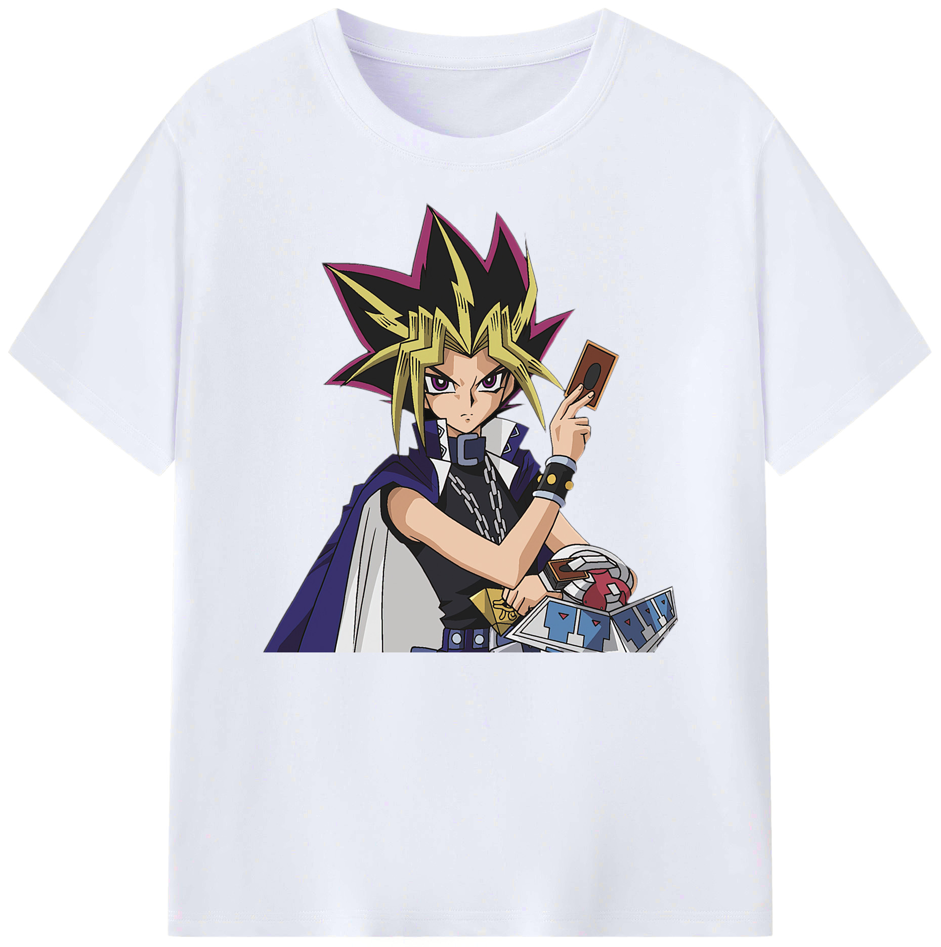 （画像用） 遊☆戯☆王 Yu-Gi-Oh! 綿100％ メンズ半袖Tシャツ｜肌触りやわらか＆通気性