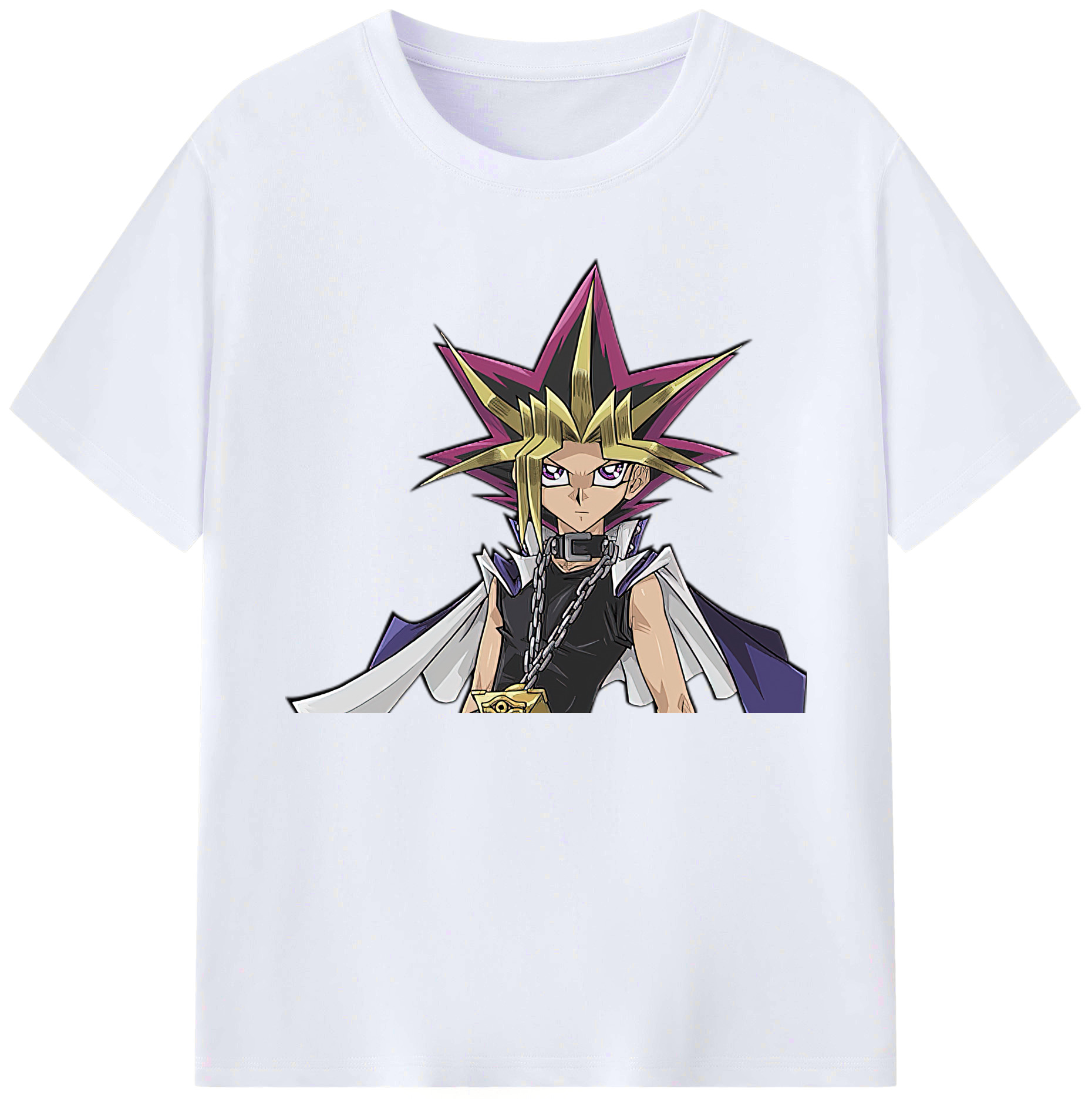 （画像用） 遊☆戯☆王 Yu-Gi-Oh! 綿100％ メンズ半袖Tシャツ｜肌触りやわらか＆通気性