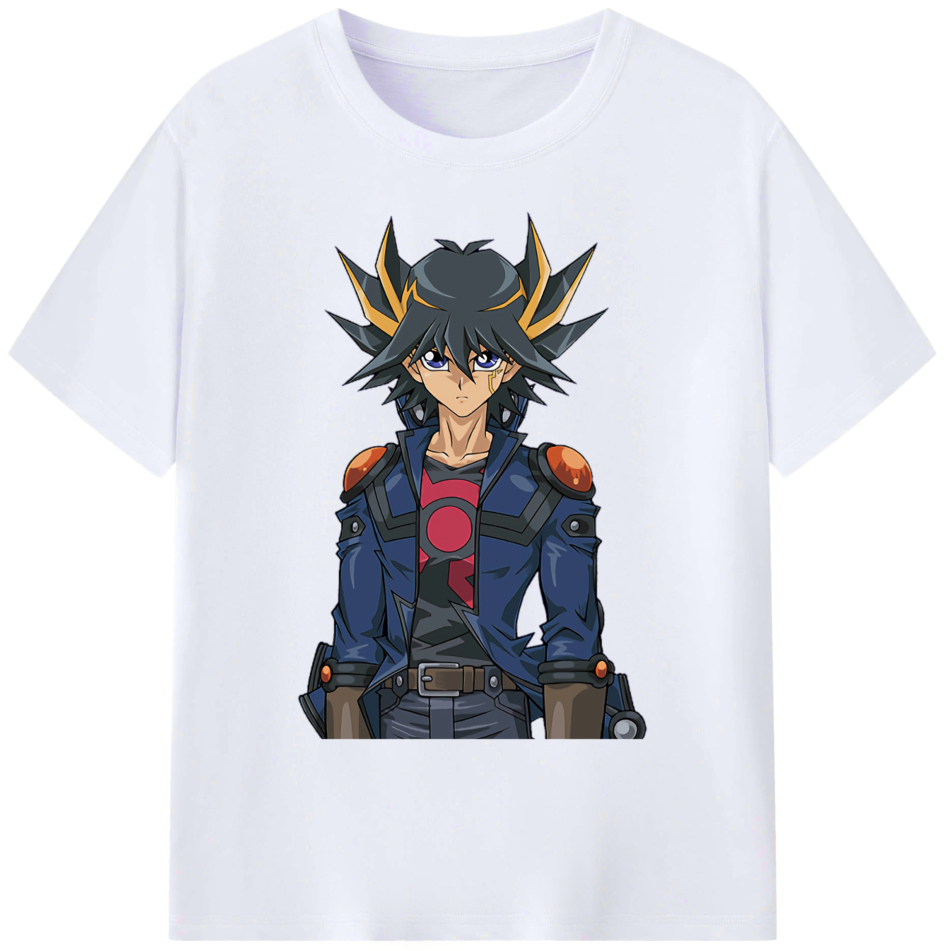 （画像用） 遊☆戯☆王 Yu-Gi-Oh! 綿100％ メンズ半袖Tシャツ｜肌触りやわらか＆通気性