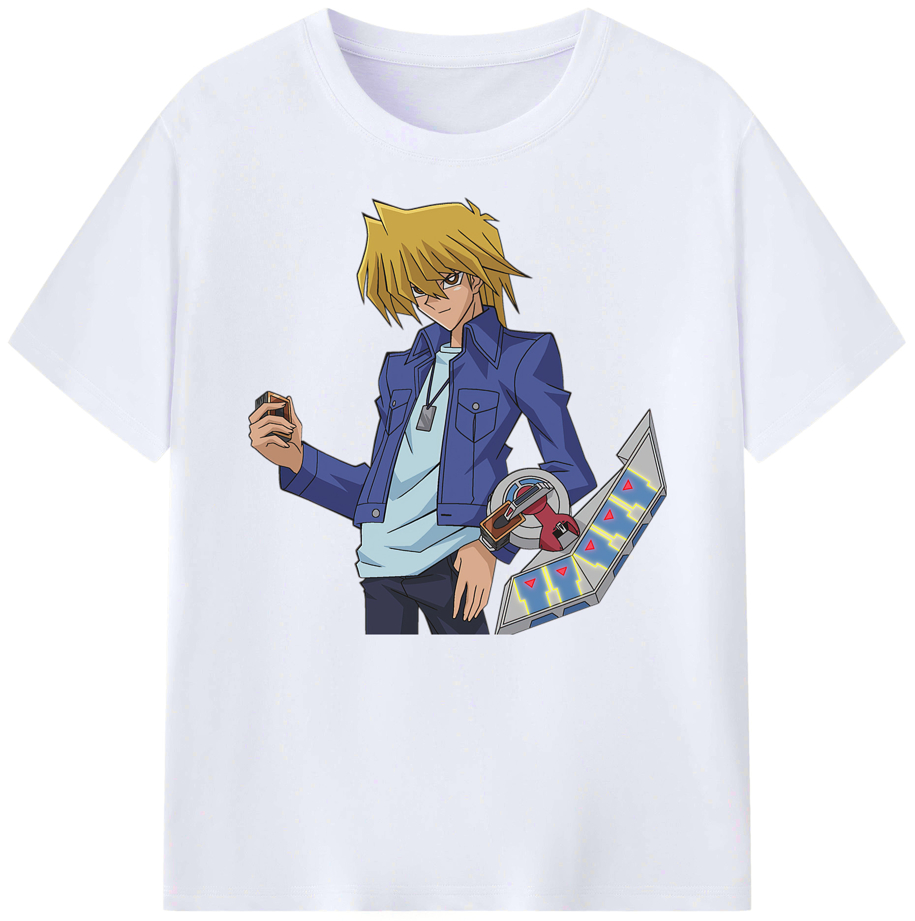 （画像用） 遊☆戯☆王 Yu-Gi-Oh! 綿100％ メンズ半袖Tシャツ｜肌触りやわらか＆通気性