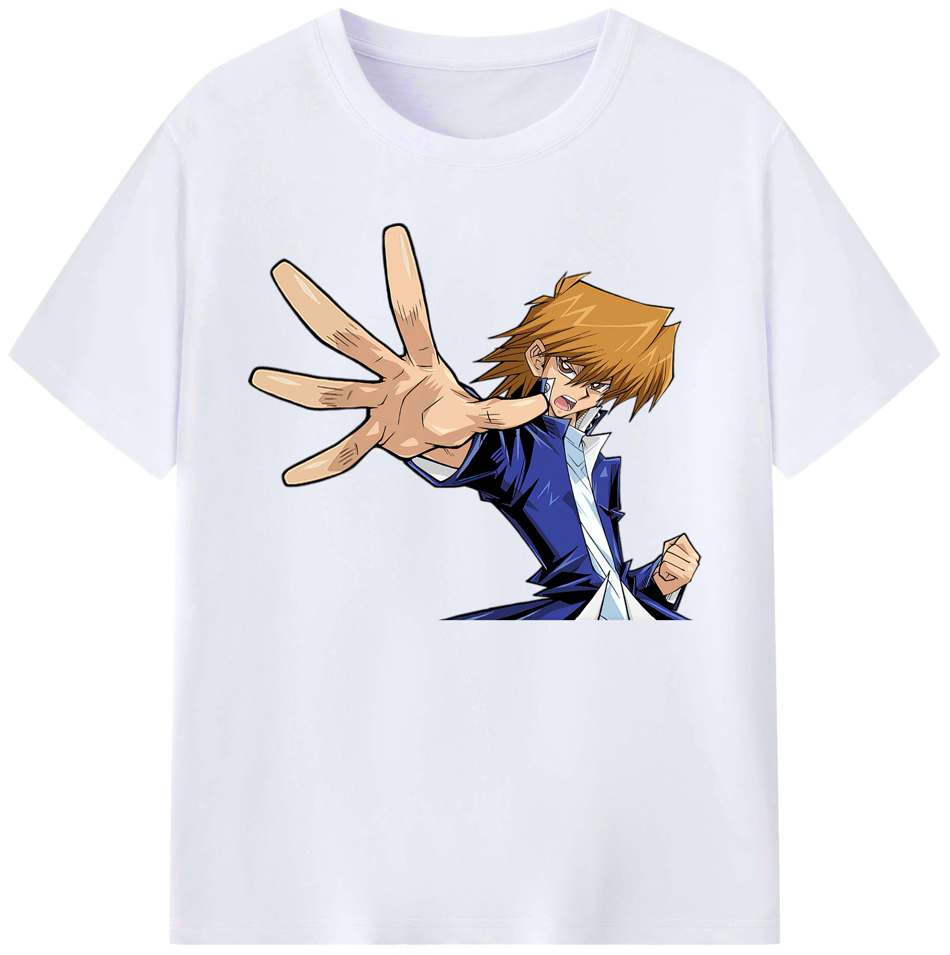 （画像用） 遊☆戯☆王 Yu-Gi-Oh! 綿100％ メンズ半袖Tシャツ｜肌触りやわらか＆通気性
