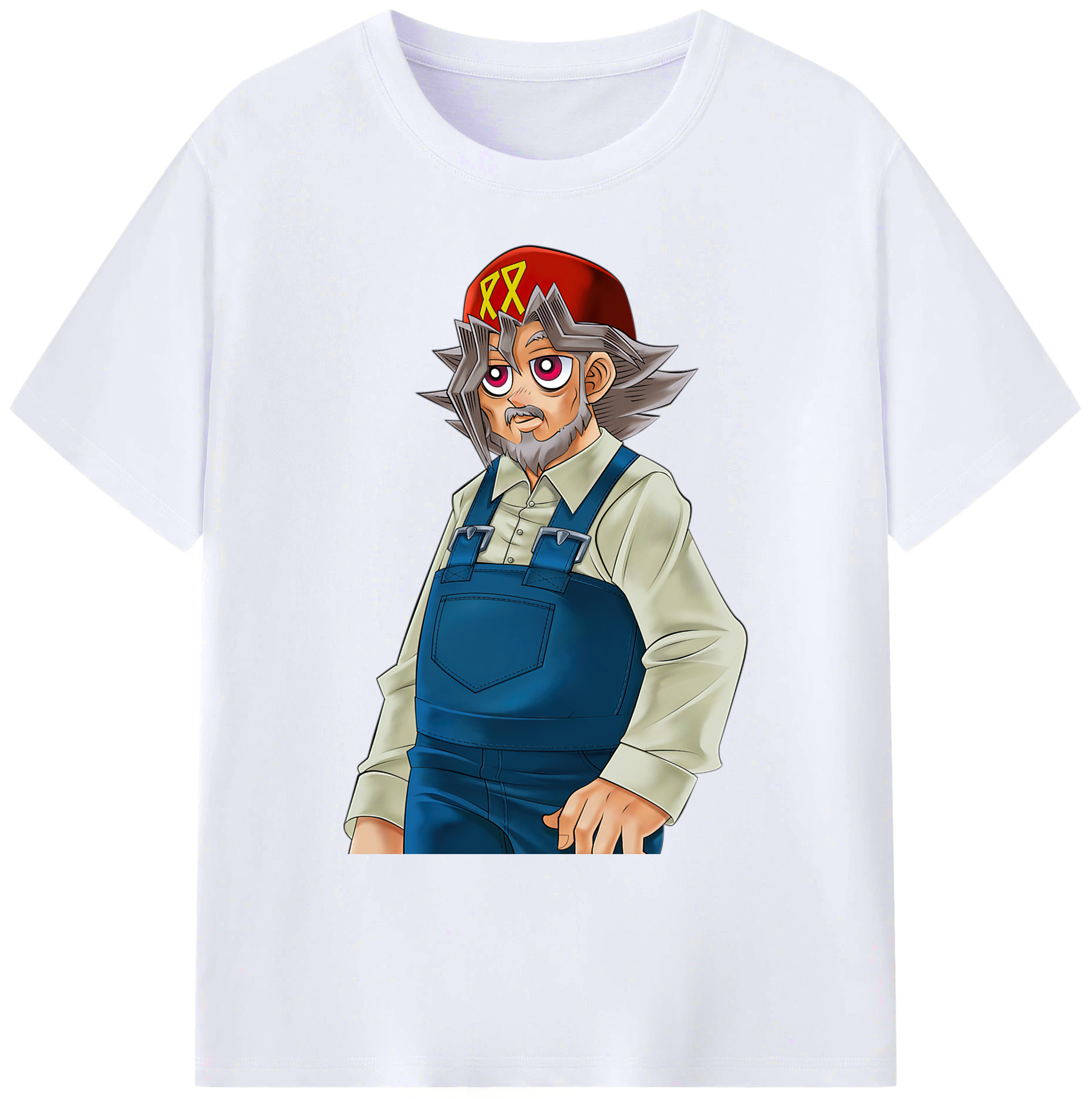 （画像用） 遊☆戯☆王 Yu-Gi-Oh! 綿100％ メンズ半袖Tシャツ｜肌触りやわらか＆通気性