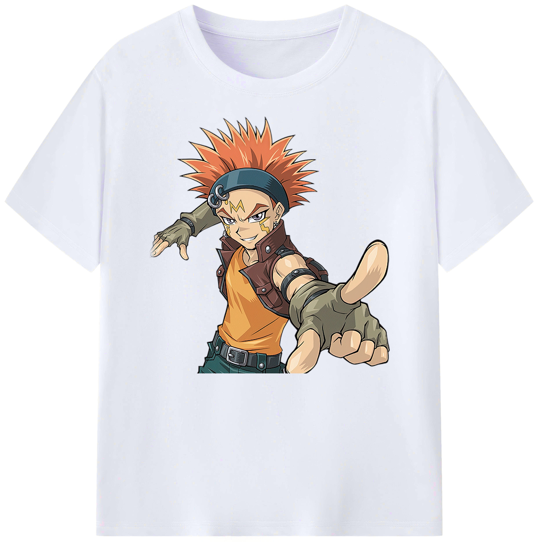 （画像用） 遊☆戯☆王 Yu-Gi-Oh! 綿100％ メンズ半袖Tシャツ｜肌触りやわらか＆通気性