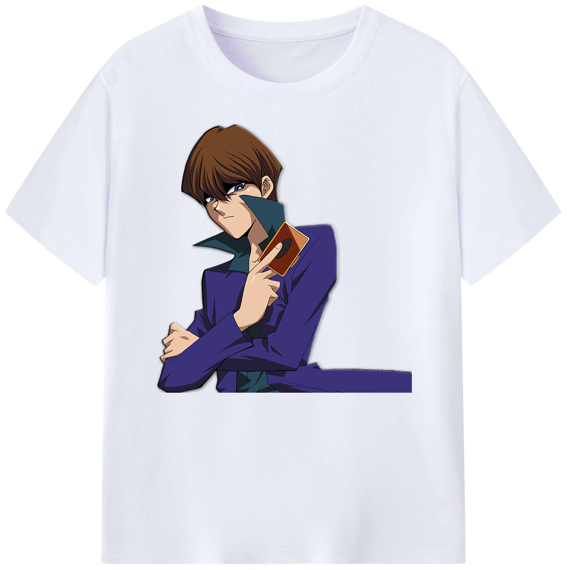 （画像用） 遊☆戯☆王 Yu-Gi-Oh! 綿100％ メンズ半袖Tシャツ｜肌触りやわらか＆通気性