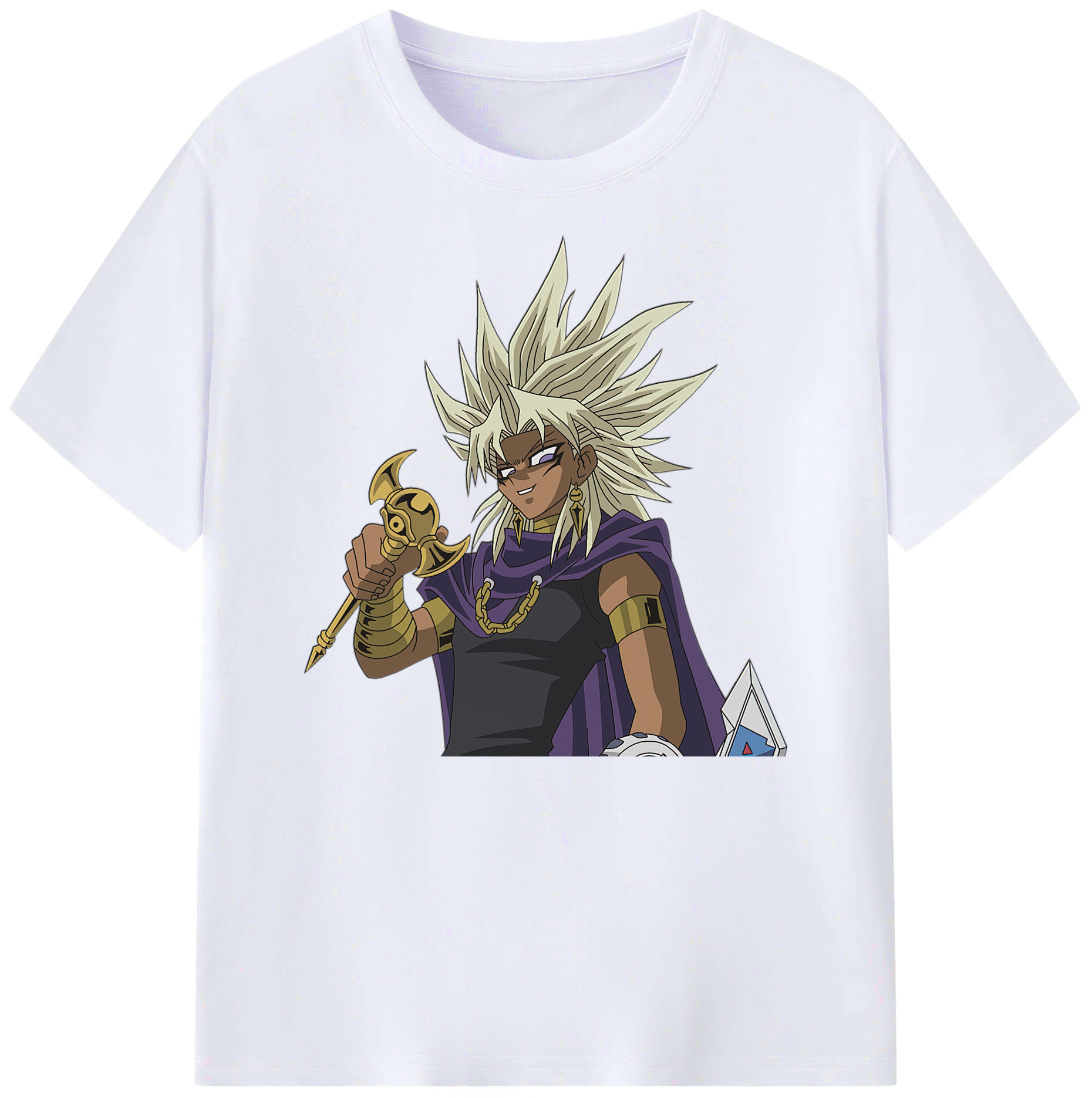 （画像用） 遊☆戯☆王 Yu-Gi-Oh! 綿100％ メンズ半袖Tシャツ｜肌触りやわらか＆通気性