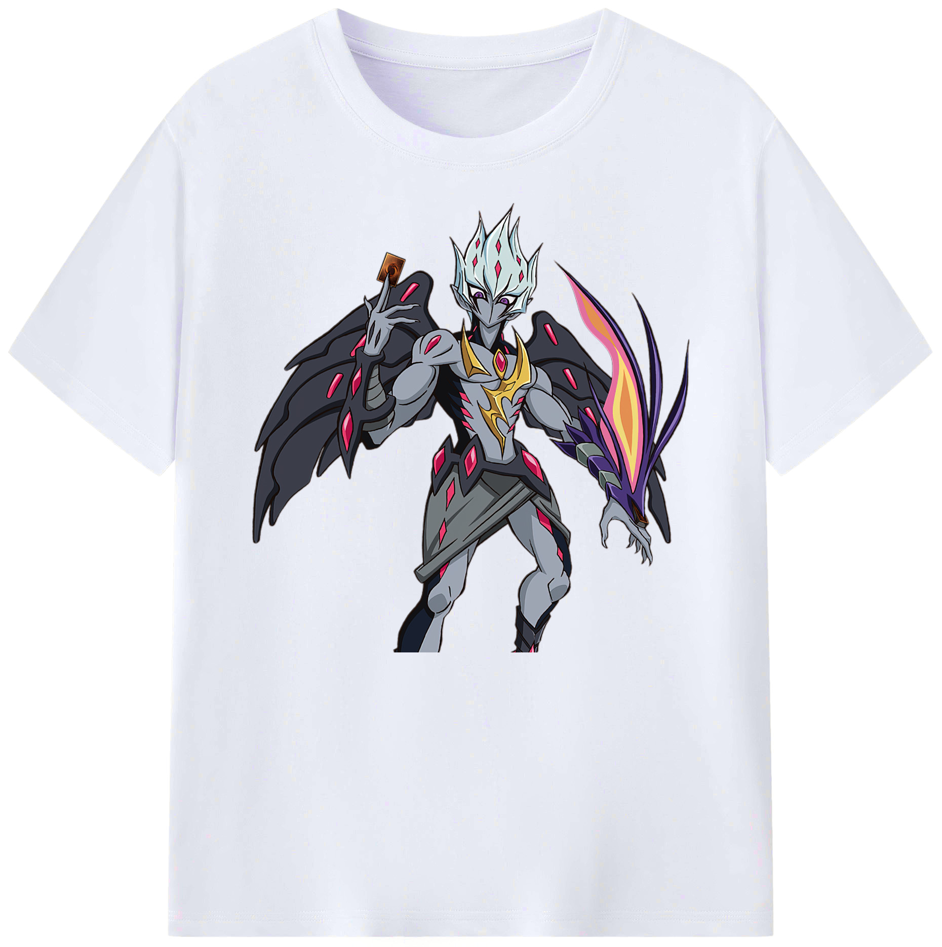 （画像用） 遊☆戯☆王 Yu-Gi-Oh! 綿100％ メンズ半袖Tシャツ｜肌触りやわらか＆通気性