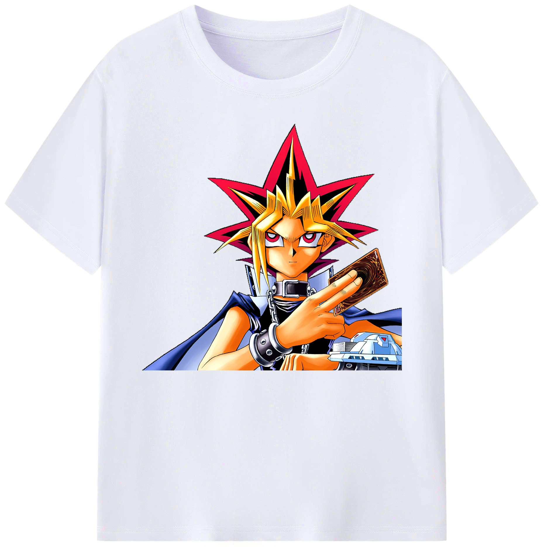 （画像用） 遊☆戯☆王 Yu-Gi-Oh! 綿100％ メンズ半袖Tシャツ｜肌触りやわらか＆通気性